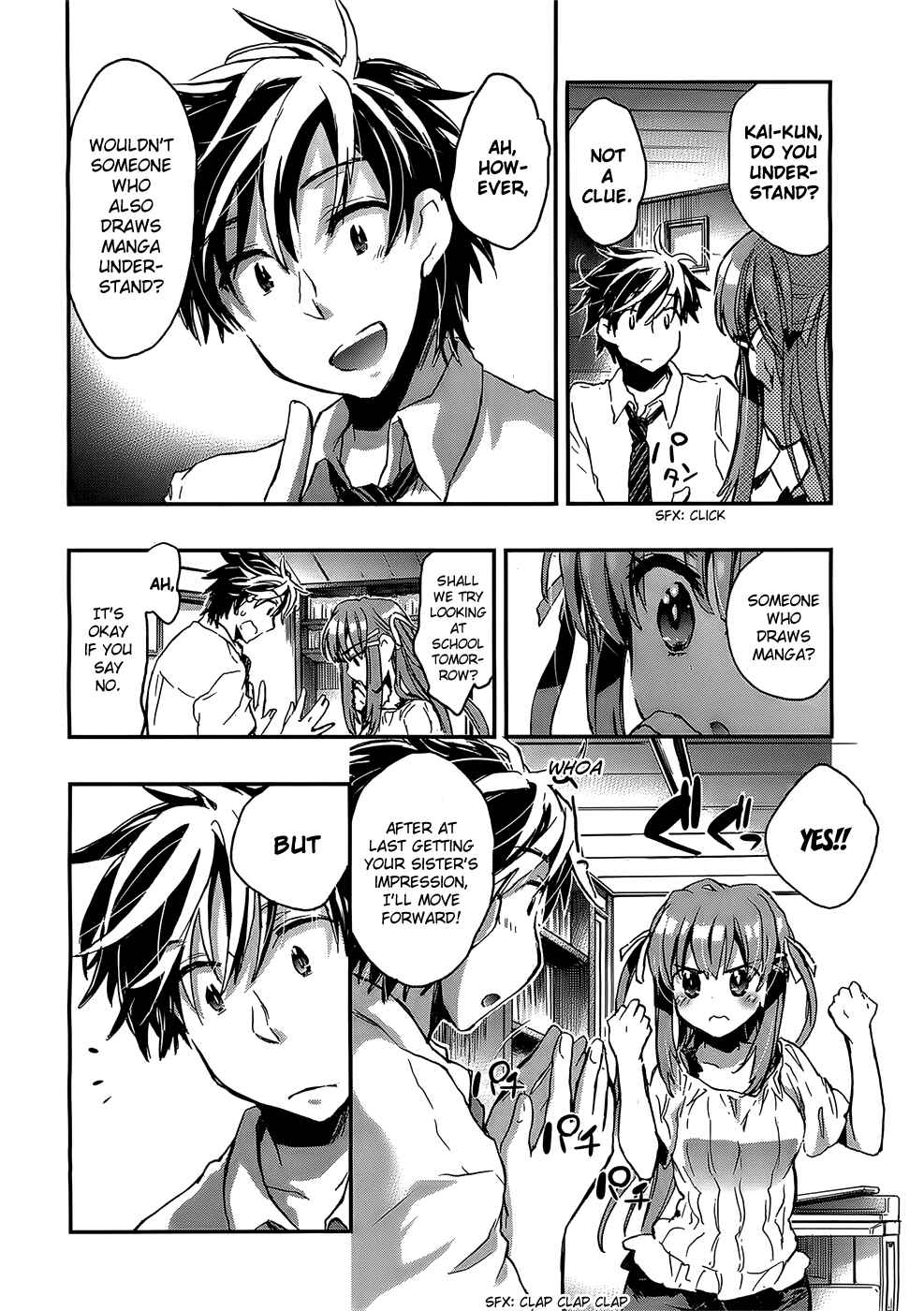 Page 10 Chapter 4 Onna no Ko ga H-na Manga Egaicha Dame Desuka?