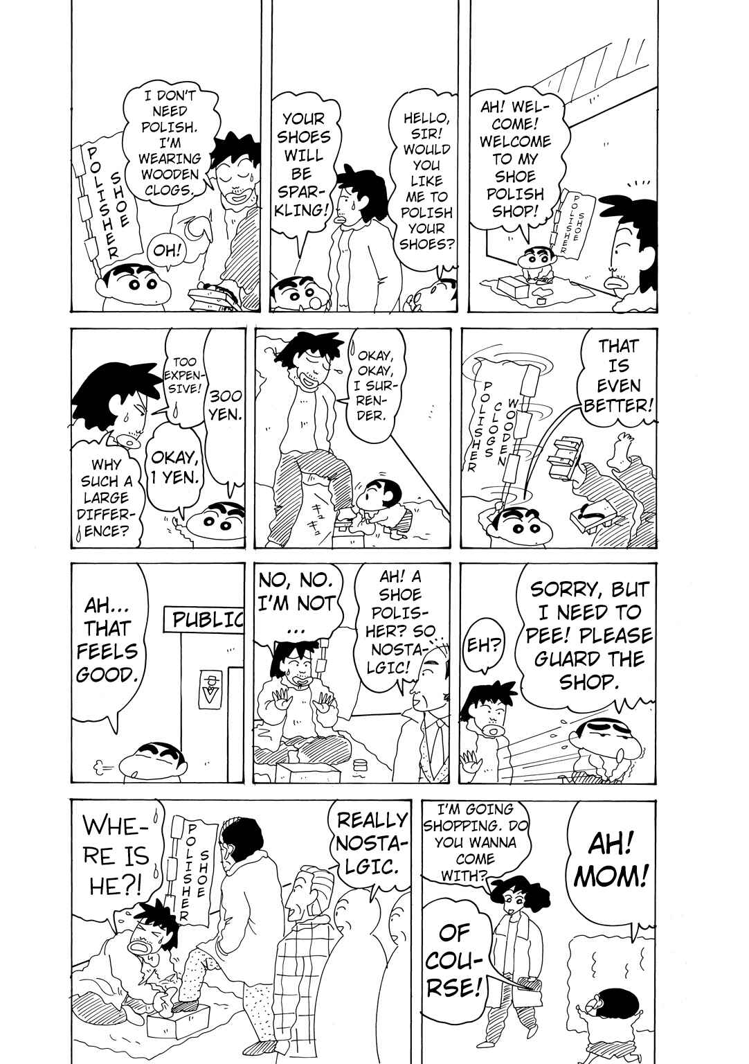 Page 4 Chapter 5.8 Crayon Shin-chan