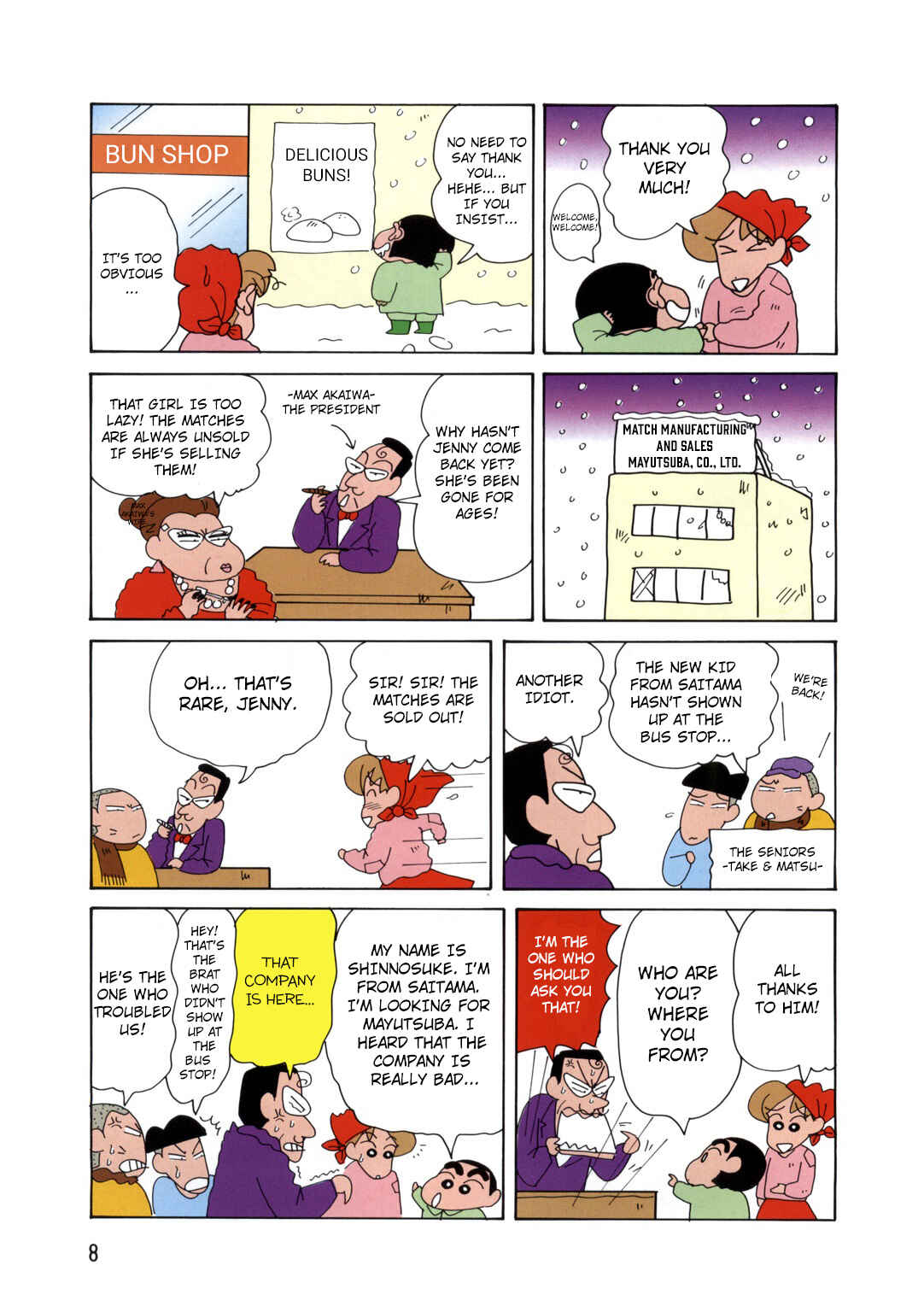 Page 9 Chapter 1 Crayon Shin-chan