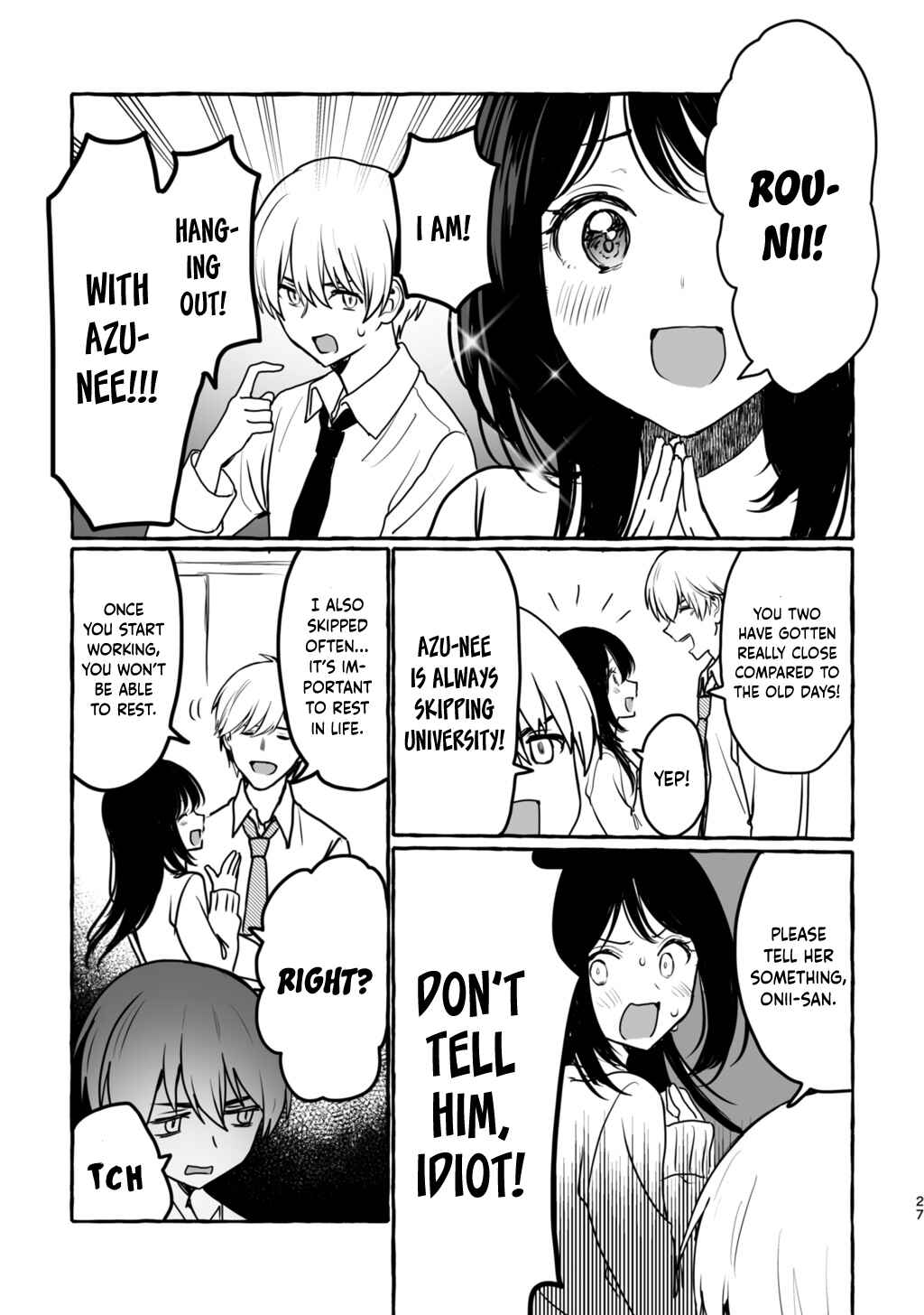 Page 10 Chapter 3 Damena Onee-san demo sukida yo ne?