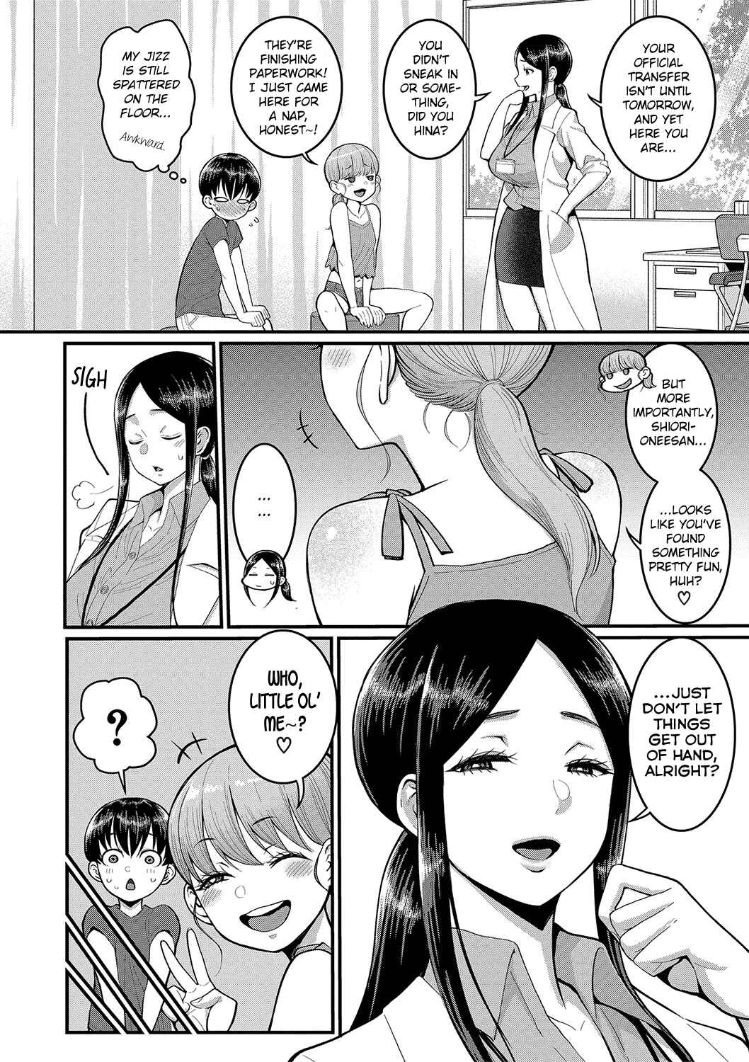 Page 4 Chapter 4 Shiori-sensei wa Ochi*chin no Sodateya-san