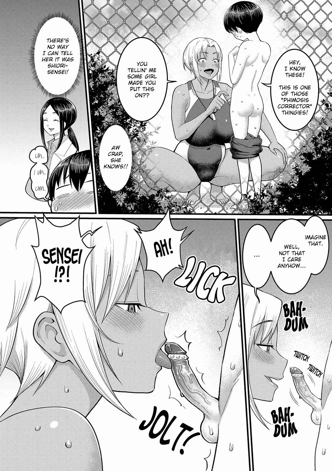 Page 8 Chapter 2 Shiori-sensei wa Ochi*chin no Sodateya-san