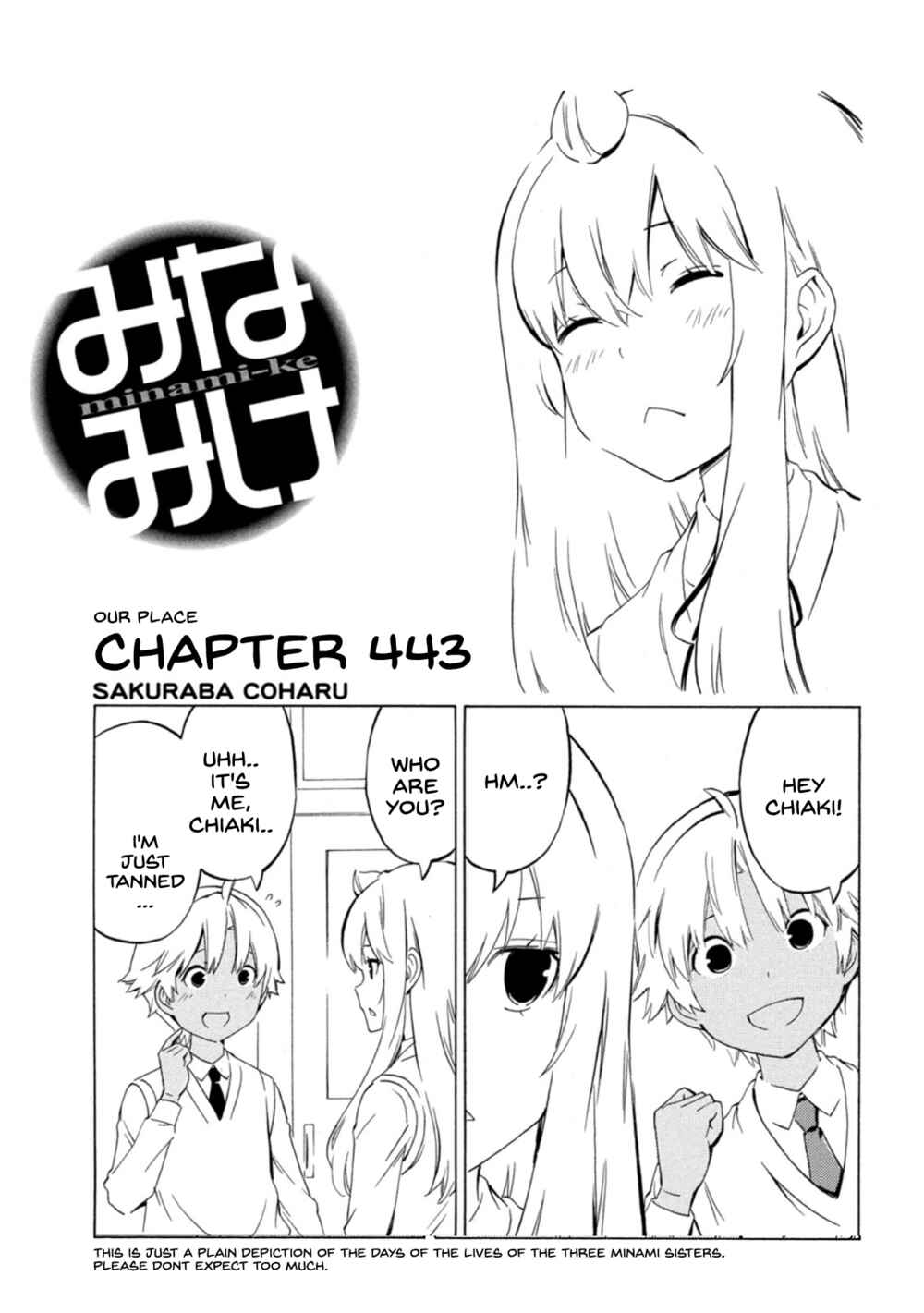 Page 1 Chapter 443 Minami-ke