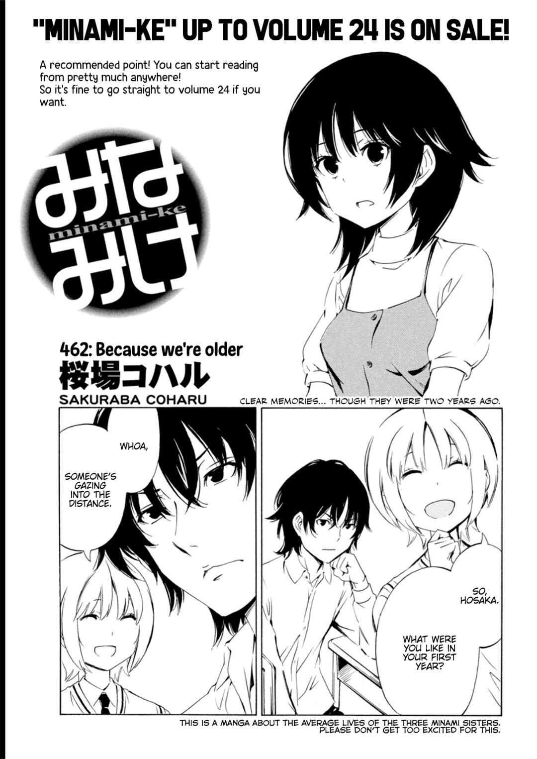 Page 1 Chapter 462 Minami-ke