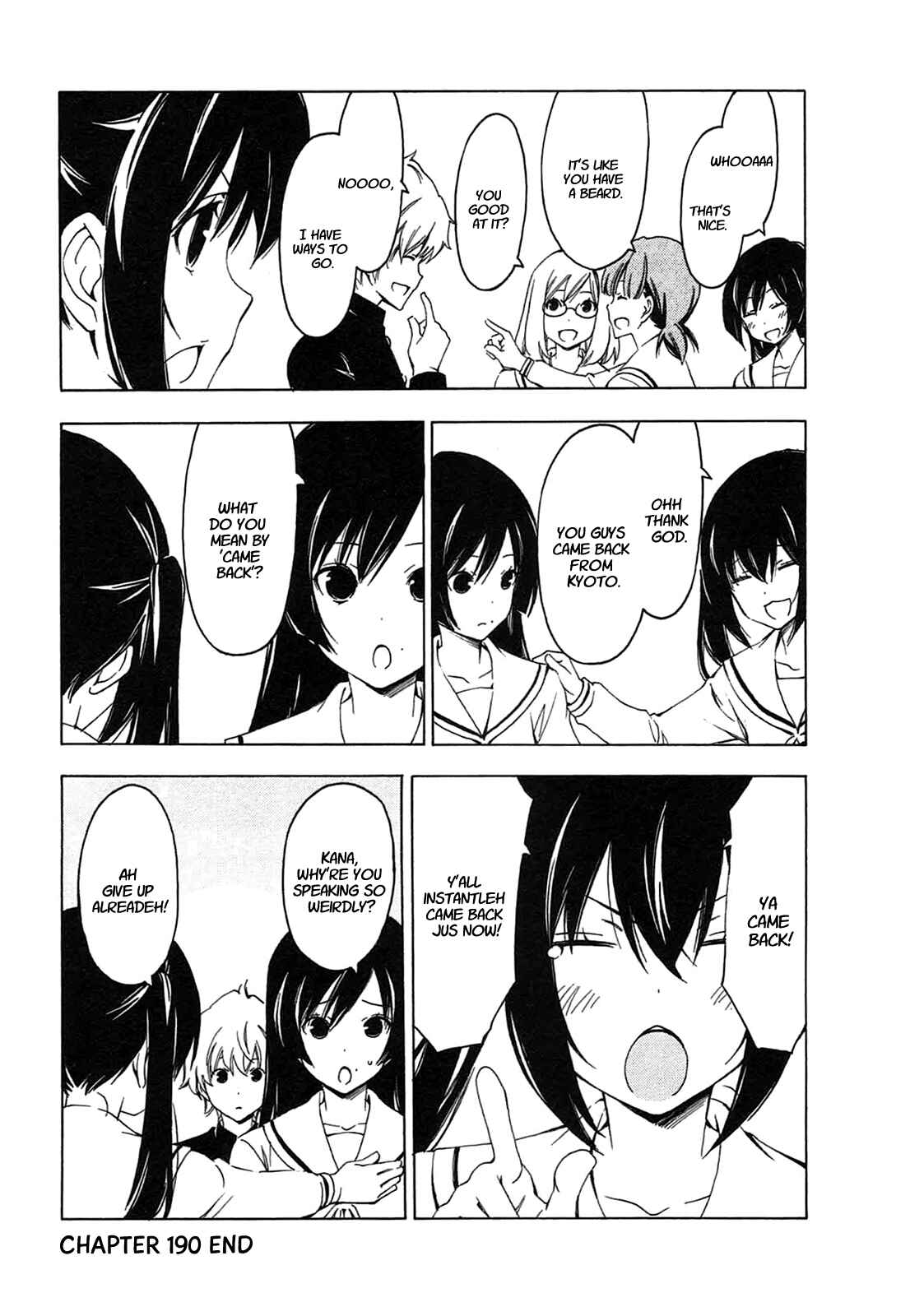 Page 8 Chapter 190 Minami-ke
