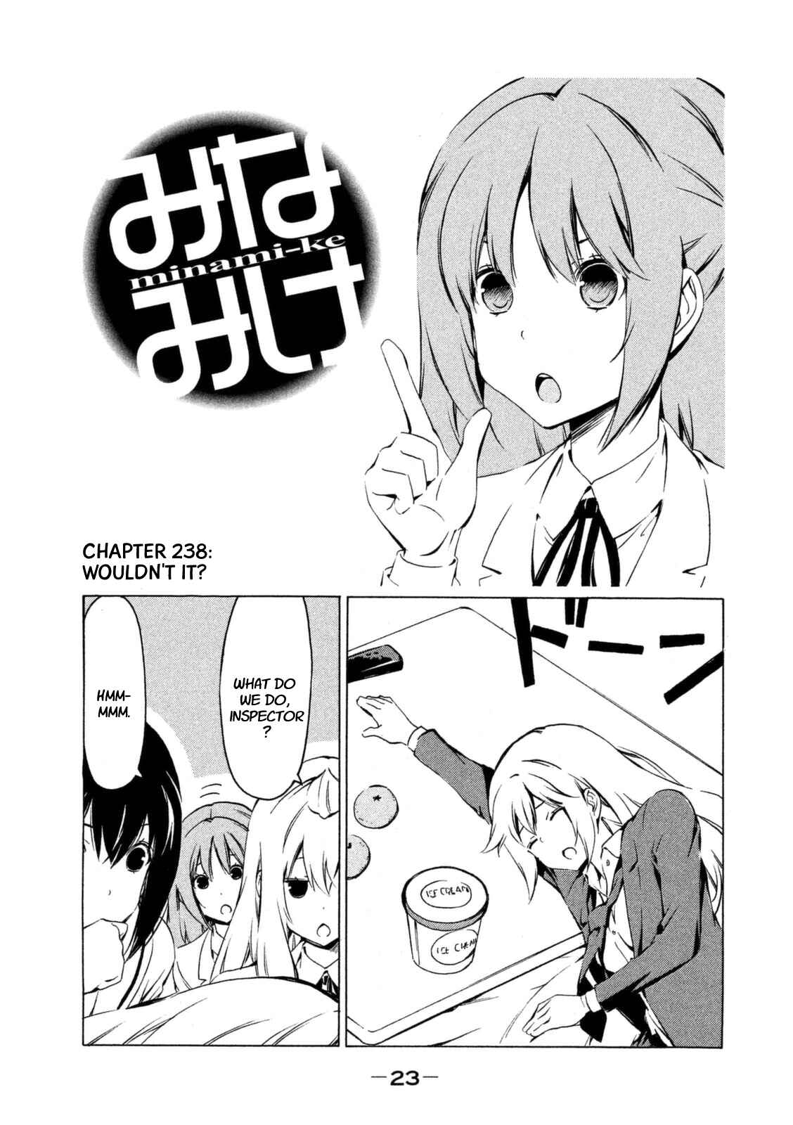 Page 1 Chapter 238 Minami-ke