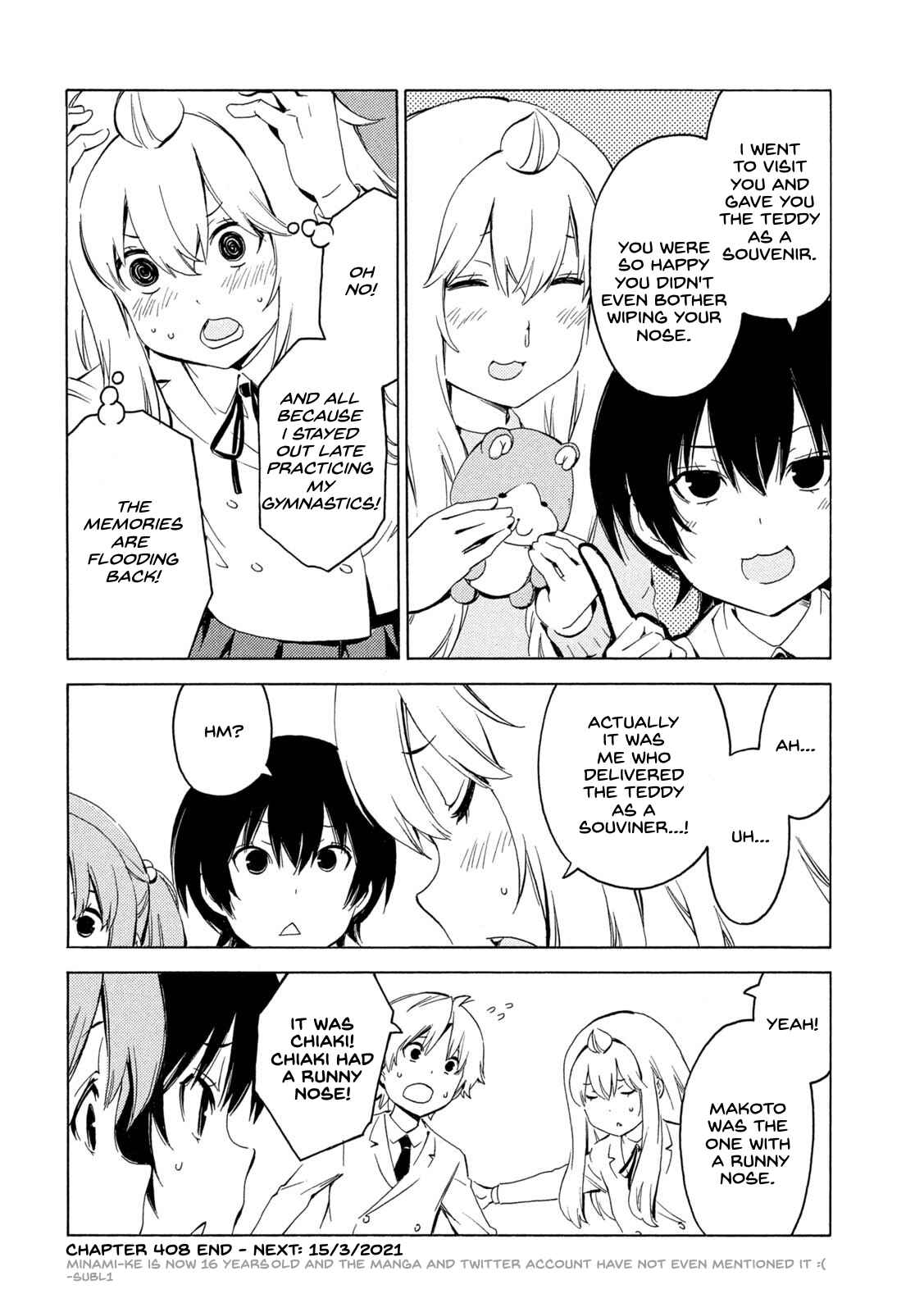 Page 8 Chapter 408 Minami-ke