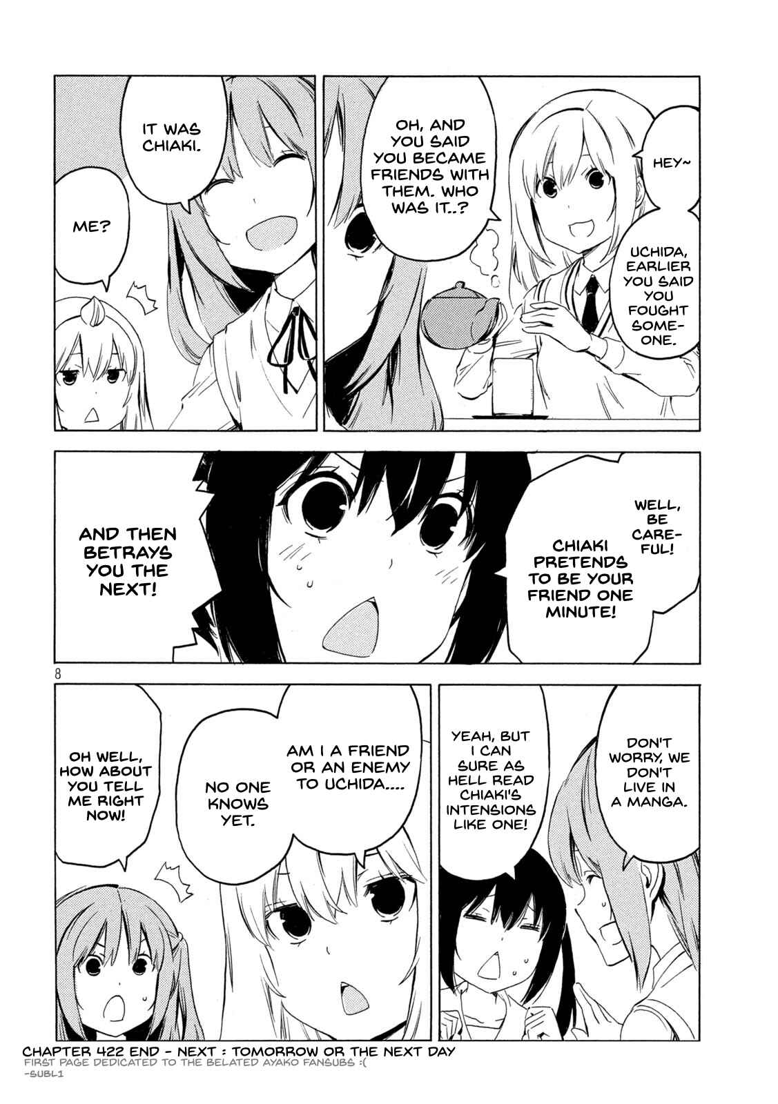Page 8 Chapter 422 Minami-ke