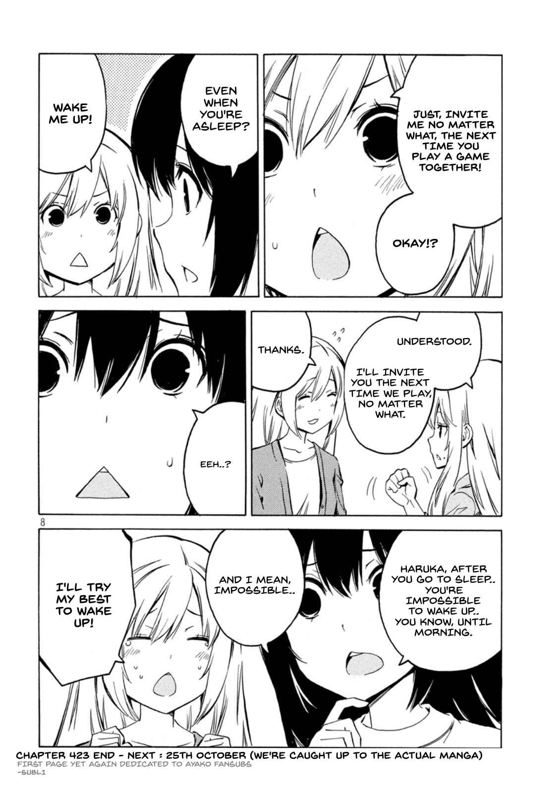 Page 8 Chapter 423 Minami-ke
