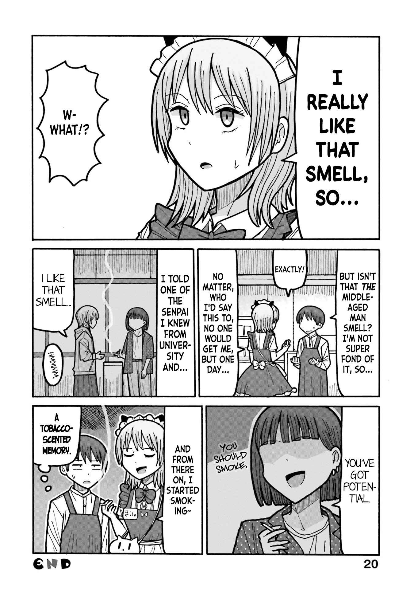 Page 4 Chapter 1.5 Smoking Maid Romance