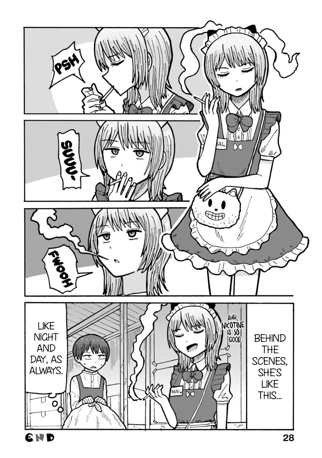 Page 2 Chapter 2 Smoking Maid Romance