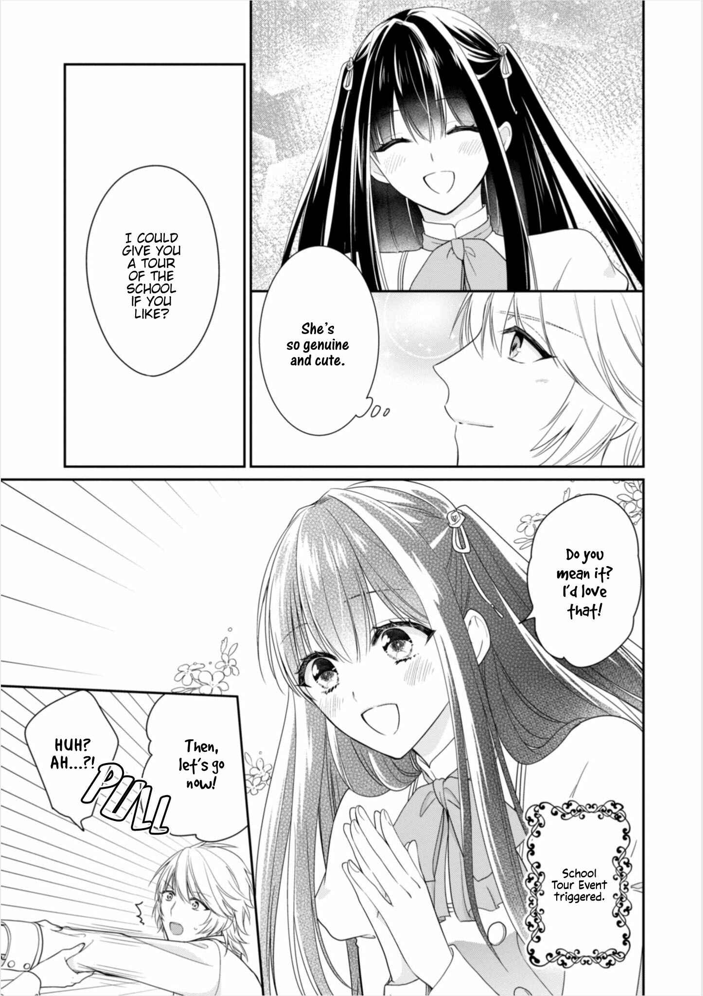 Page 12 Chapter 8.5 Akuyaku Reijou wa Ringoku no Outaishi ni Dekiaisareru