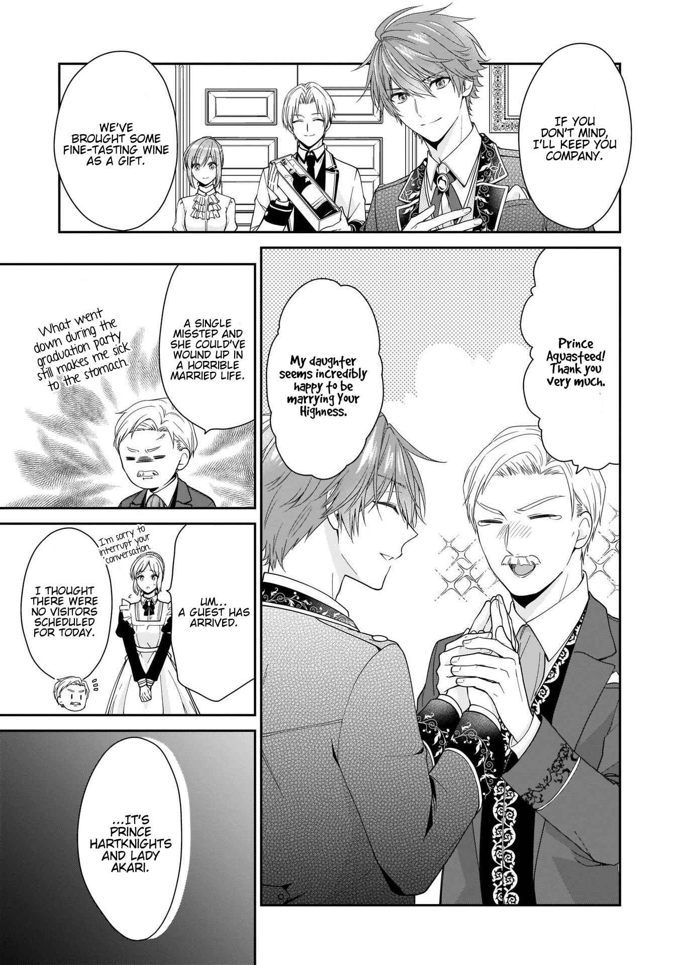 Page 12 Chapter 22 Akuyaku Reijou wa Ringoku no Outaishi ni Dekiaisareru