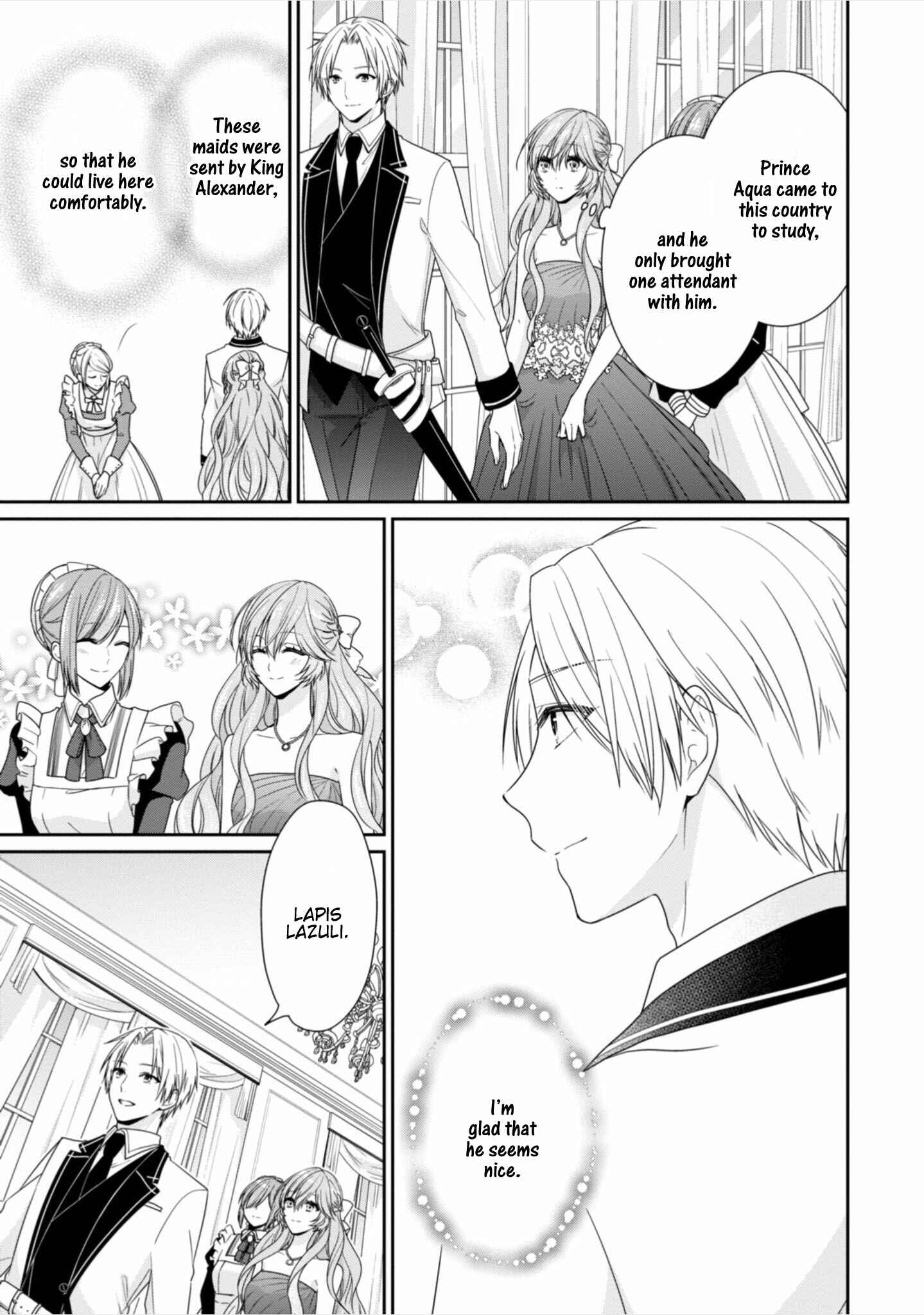 Page 22 Chapter 7 Akuyaku Reijou wa Ringoku no Outaishi ni Dekiaisareru