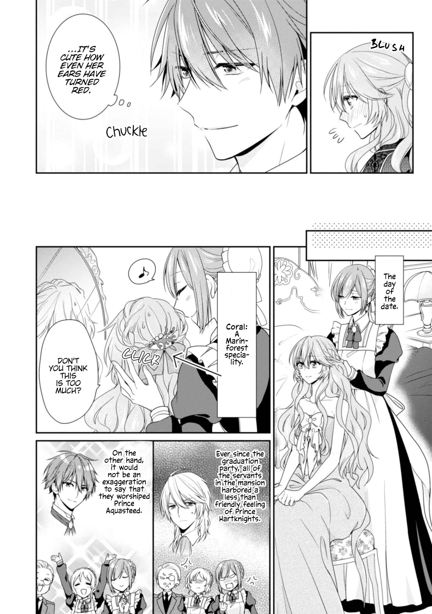 Page 23 Chapter 5 Akuyaku Reijou wa Ringoku no Outaishi ni Dekiaisareru