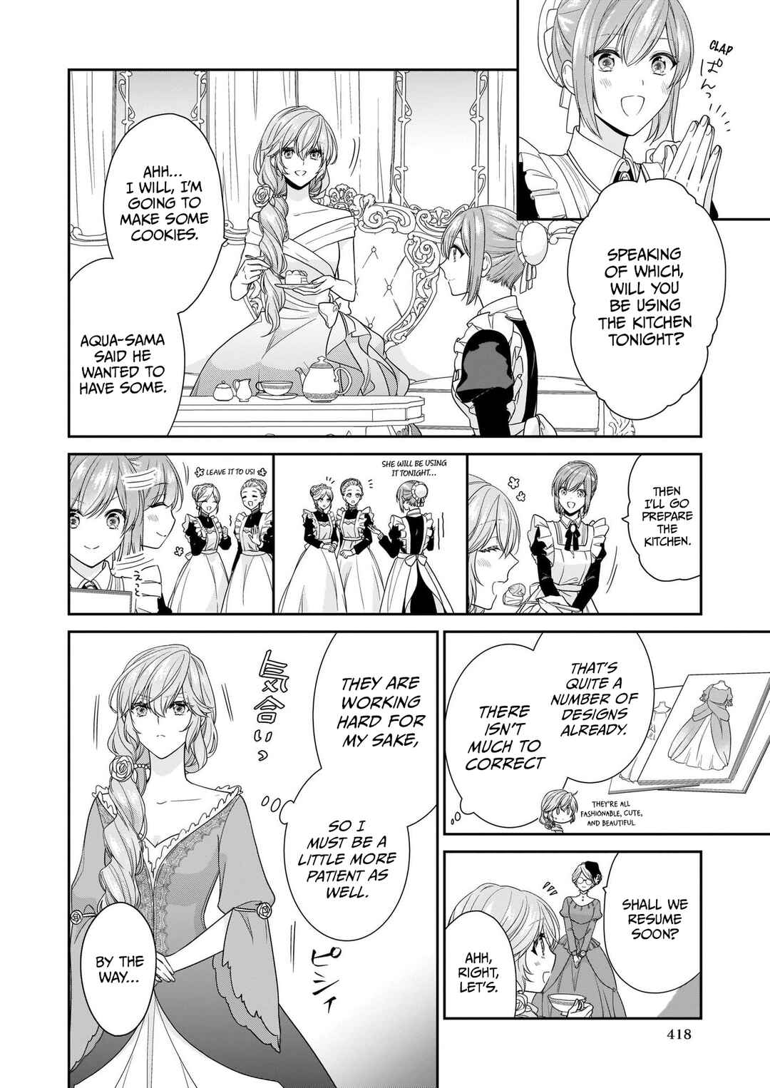 Page 10 Chapter 25 Akuyaku Reijou wa Ringoku no Outaishi ni Dekiaisareru