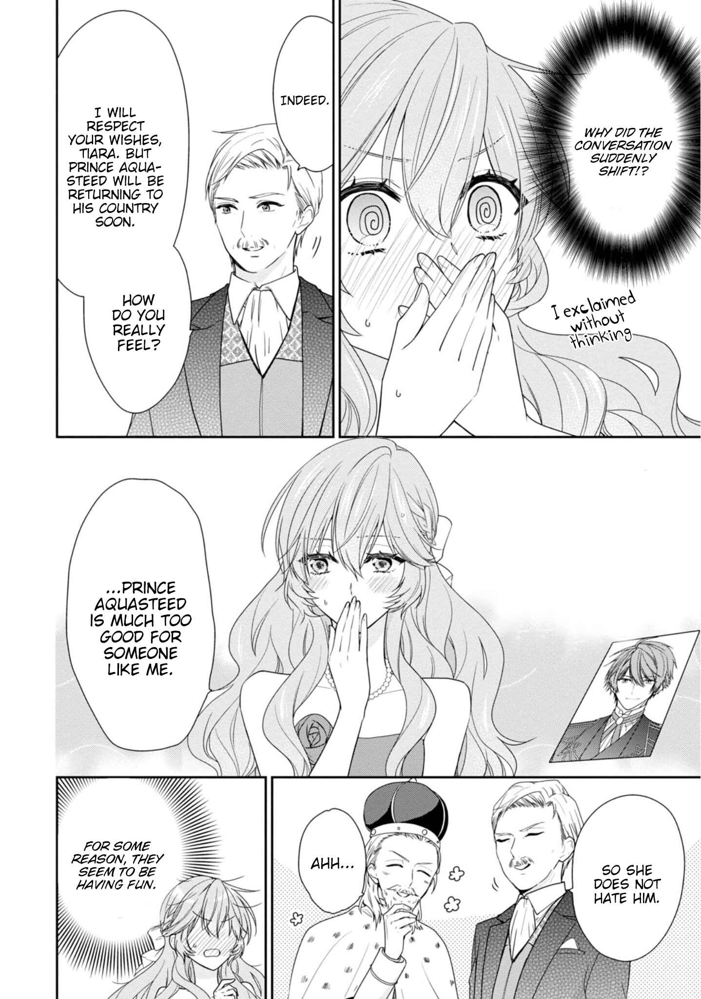 Page 22 Chapter 4 Akuyaku Reijou wa Ringoku no Outaishi ni Dekiaisareru