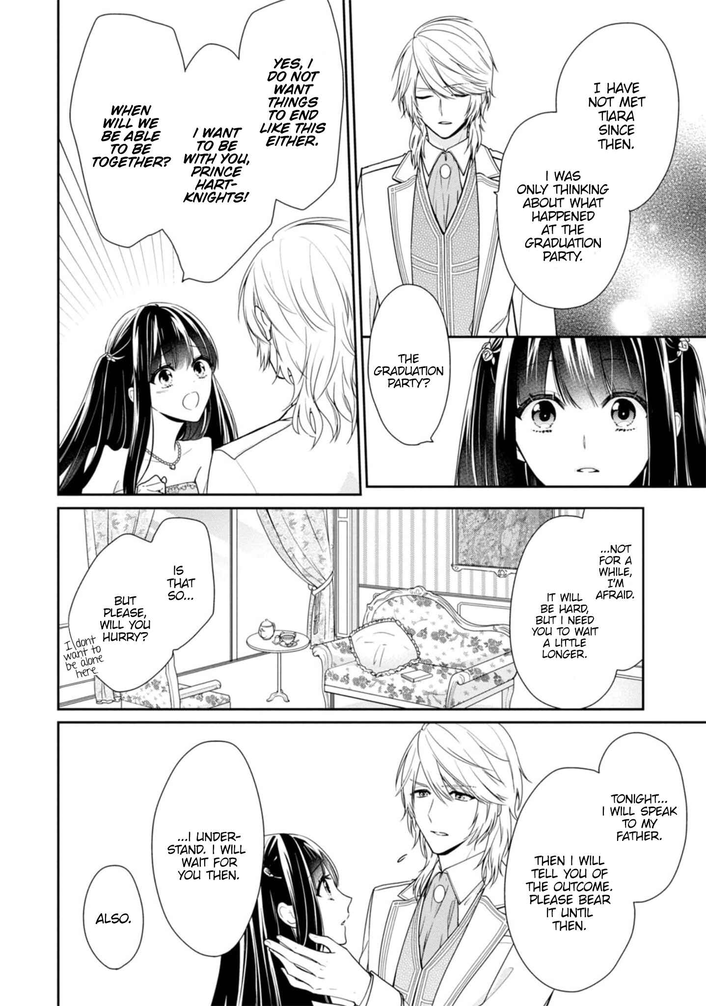 Page 8 Chapter 4 Akuyaku Reijou wa Ringoku no Outaishi ni Dekiaisareru