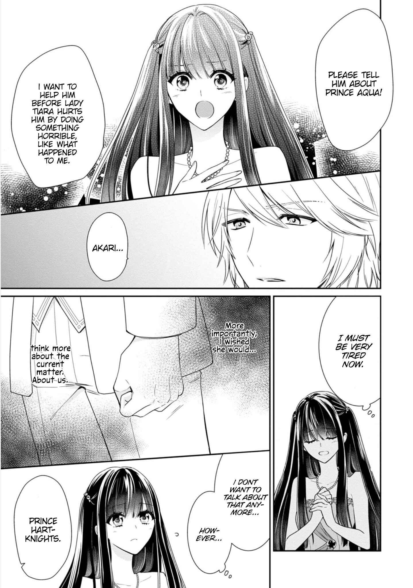 Page 9 Chapter 4 Akuyaku Reijou wa Ringoku no Outaishi ni Dekiaisareru