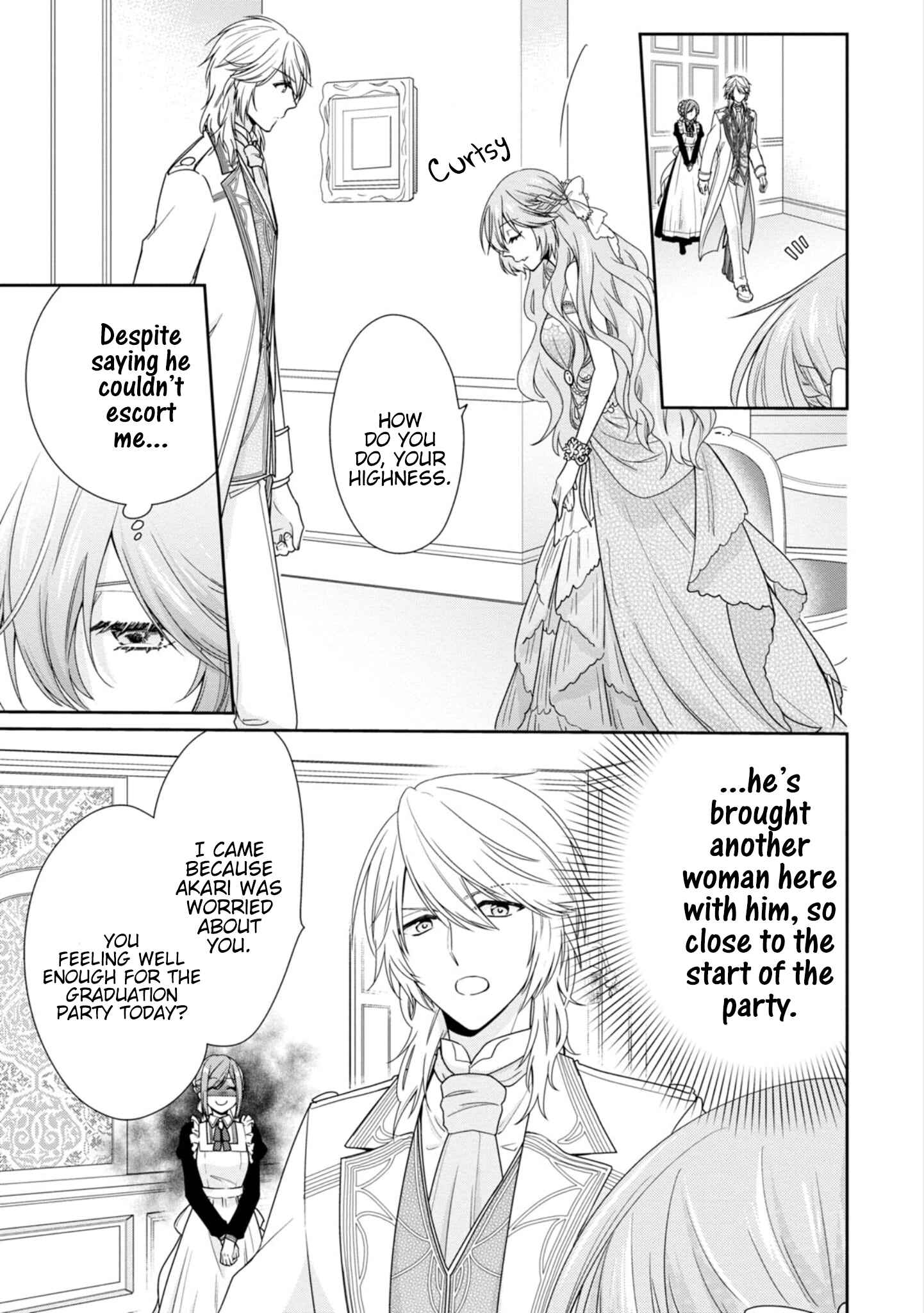 Page 11 Chapter 2 Akuyaku Reijou wa Ringoku no Outaishi ni Dekiaisareru
