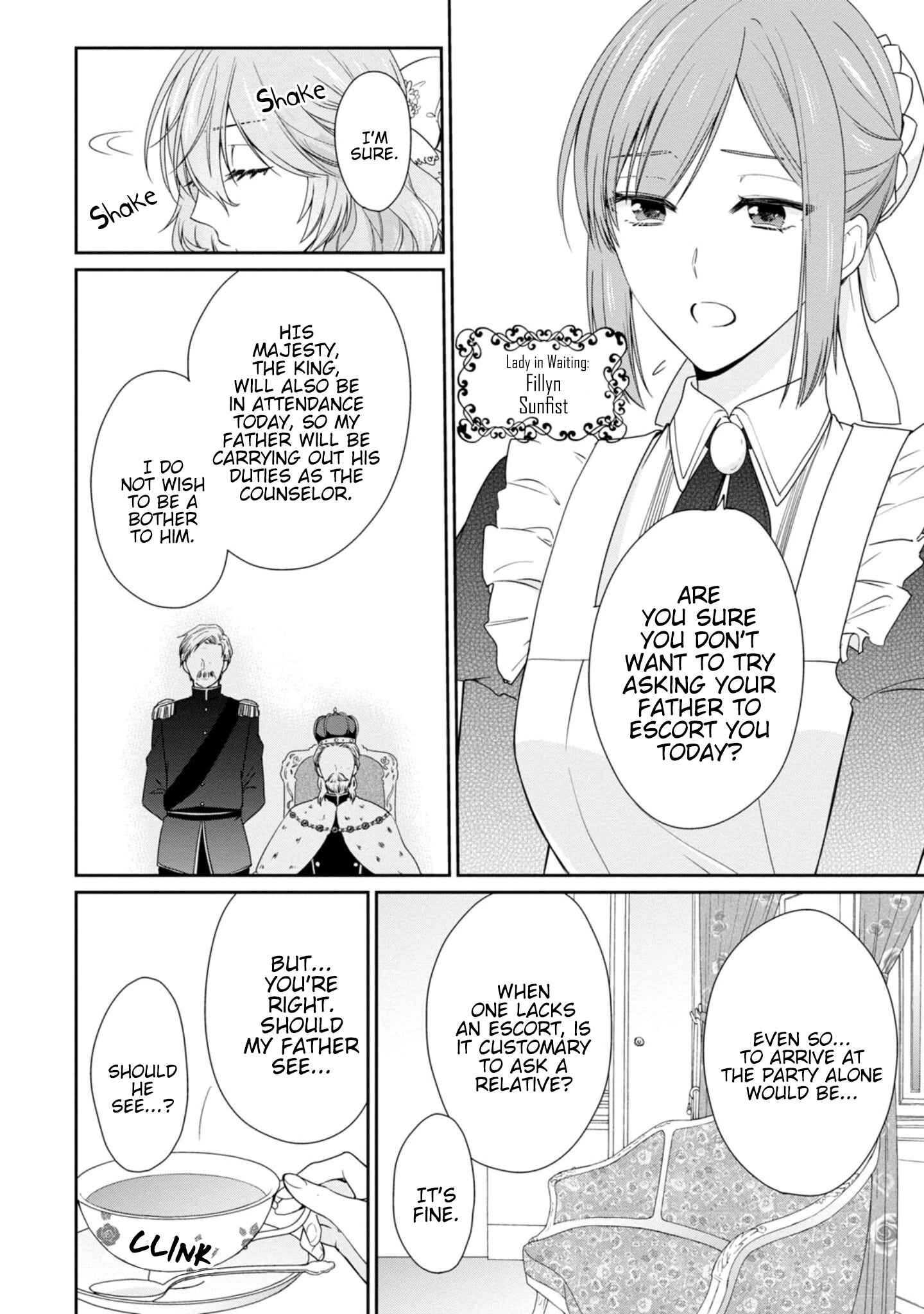 Page 4 Chapter 2 Akuyaku Reijou wa Ringoku no Outaishi ni Dekiaisareru