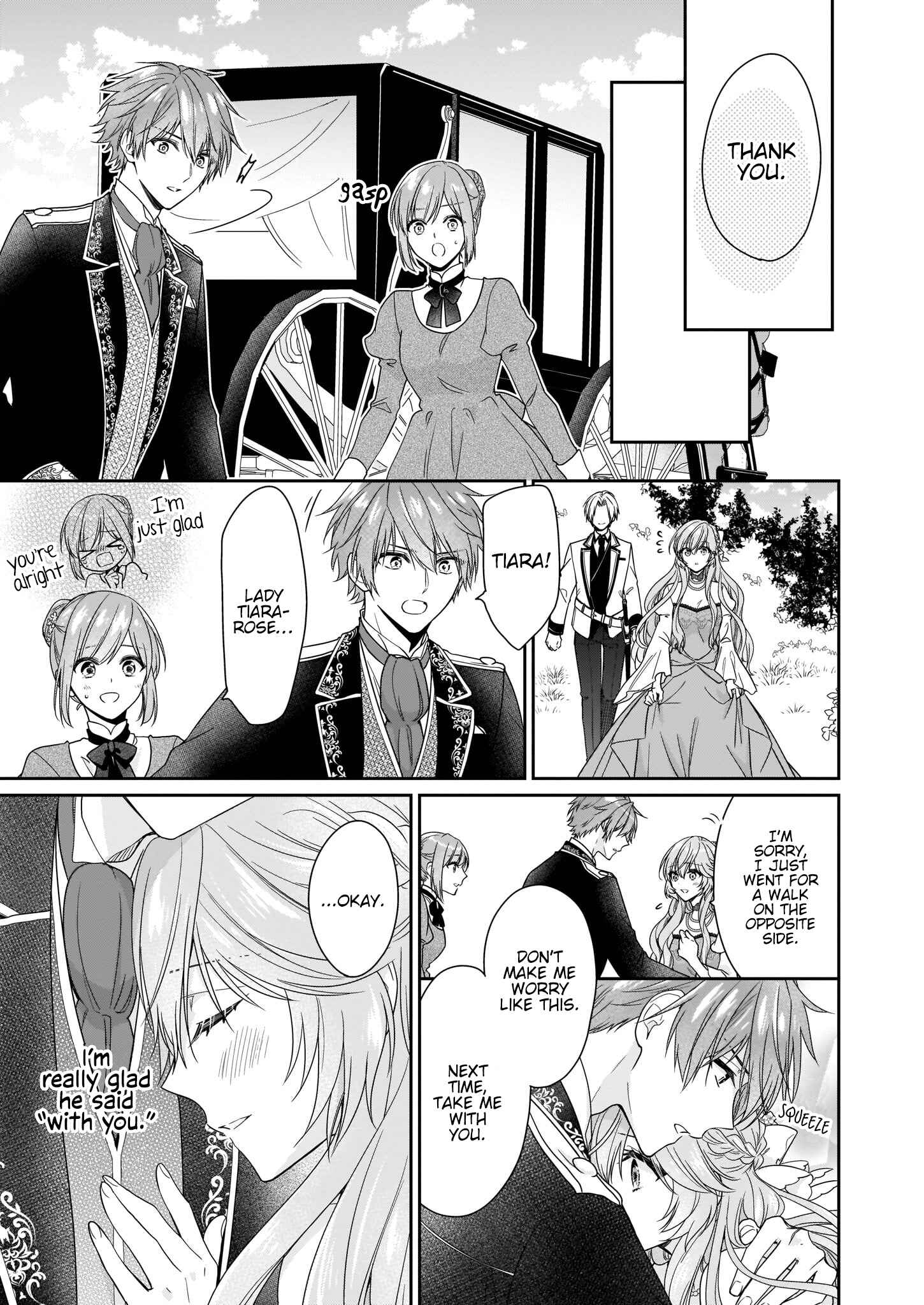 Page 8 Chapter 14 Akuyaku Reijou wa Ringoku no Outaishi ni Dekiaisareru