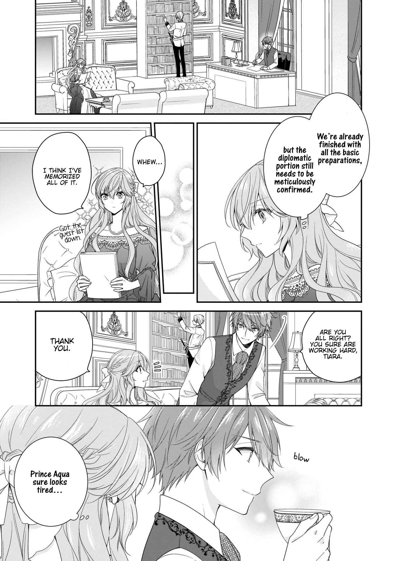 Page 6 Chapter 23 Akuyaku Reijou wa Ringoku no Outaishi ni Dekiaisareru