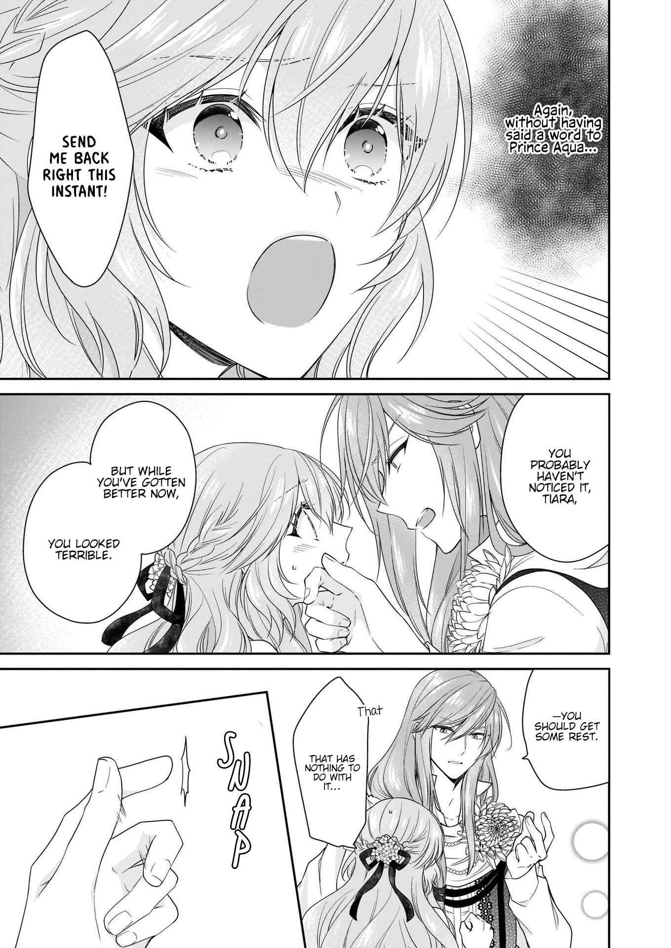 Page 8 Chapter 19 Akuyaku Reijou wa Ringoku no Outaishi ni Dekiaisareru