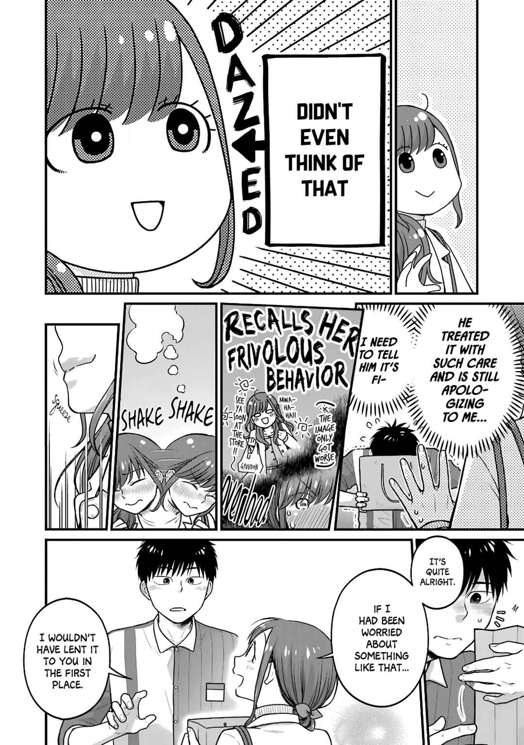 Page 4 Chapter 67 Combini de Kimi to no 5-funkan.