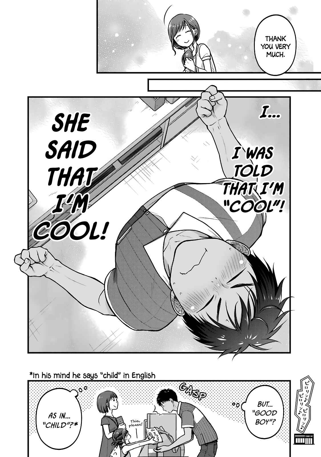Page 8 Chapter 42 Combini de Kimi to no 5-funkan.