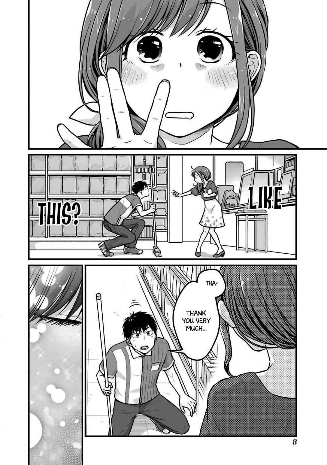 Page 9 Chapter 18 Combini de Kimi to no 5-funkan.