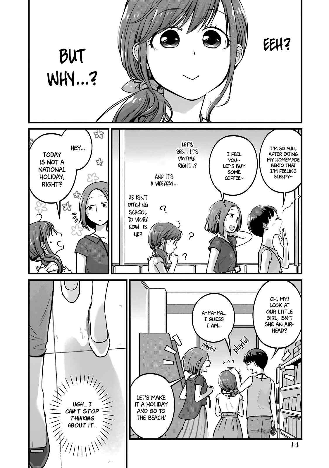 Page 2 Chapter 35 Combini de Kimi to no 5-funkan.