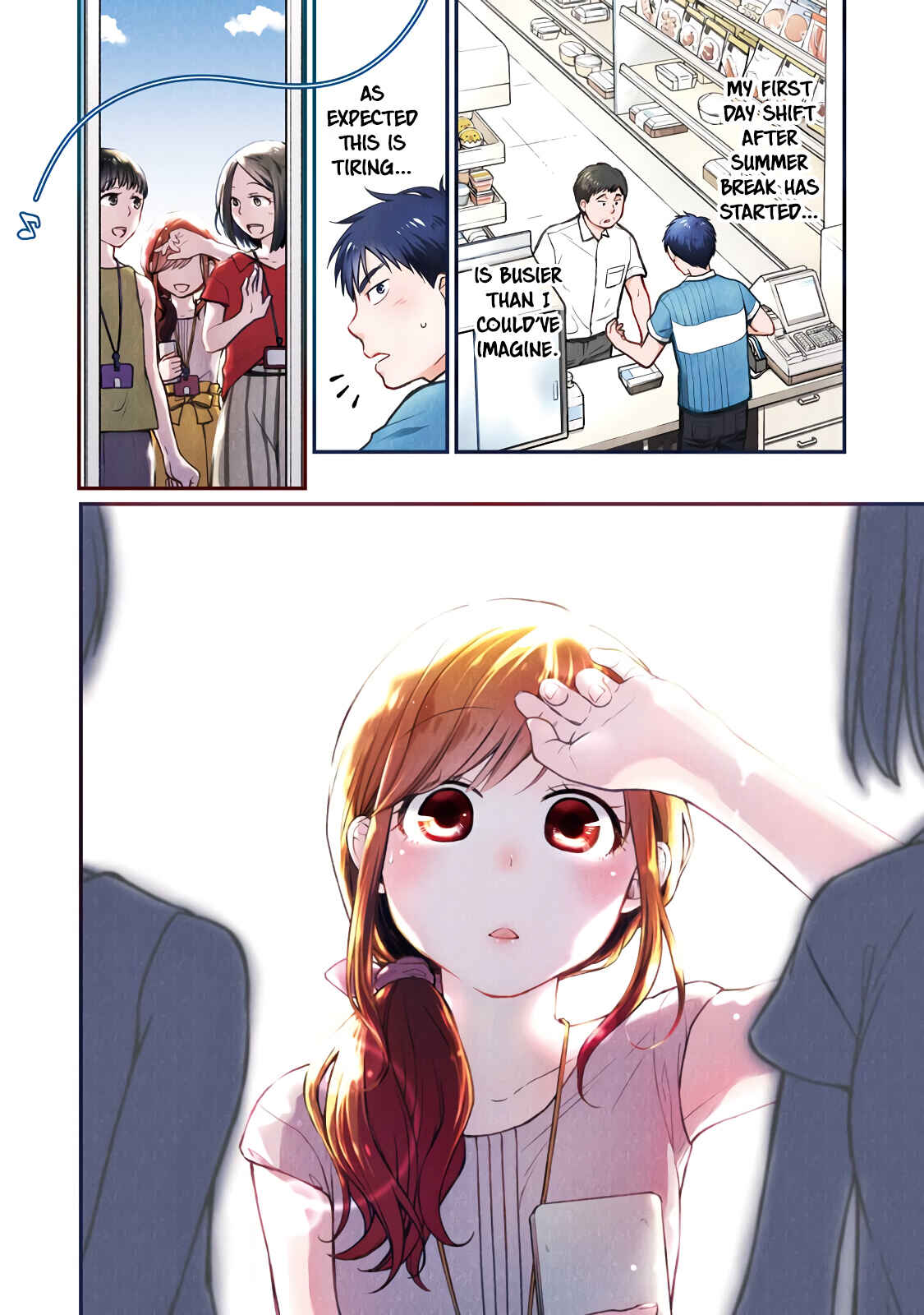 Page 5 Chapter 34 Combini de Kimi to no 5-funkan.