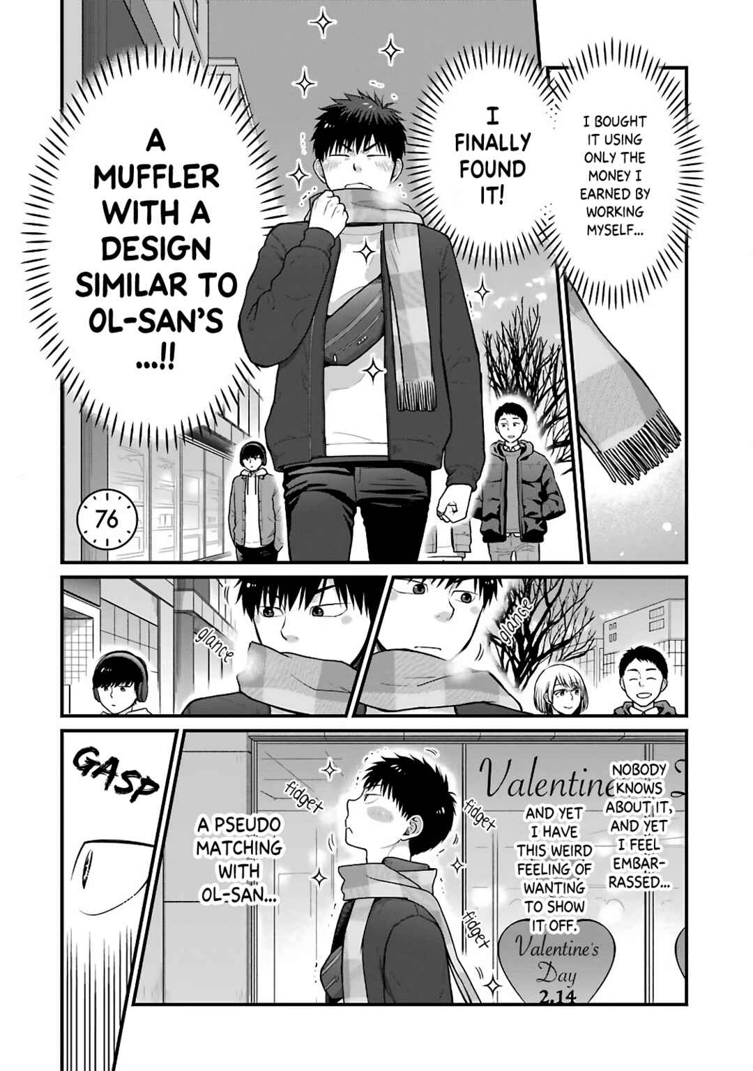 Page 1 Chapter 76 Combini de Kimi to no 5-funkan.