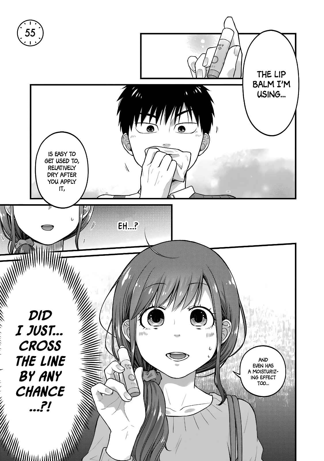 Page 1 Chapter 55 Combini de Kimi to no 5-funkan.