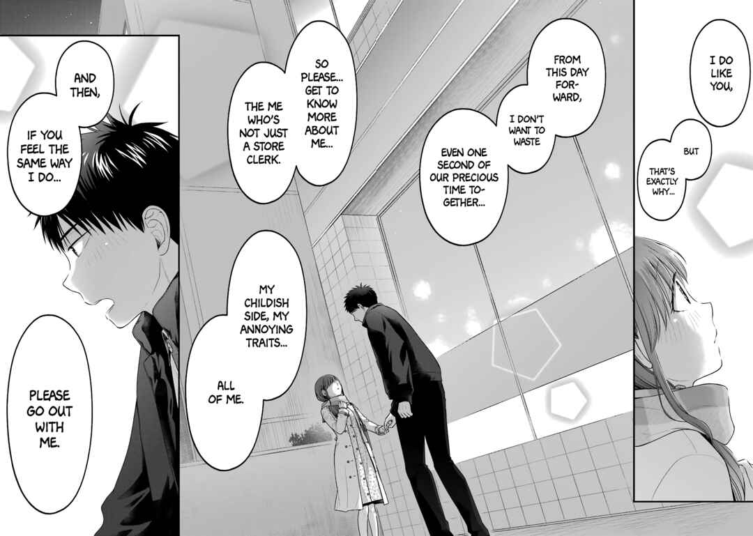 Page 4 Chapter 91 Combini de Kimi to no 5-funkan.