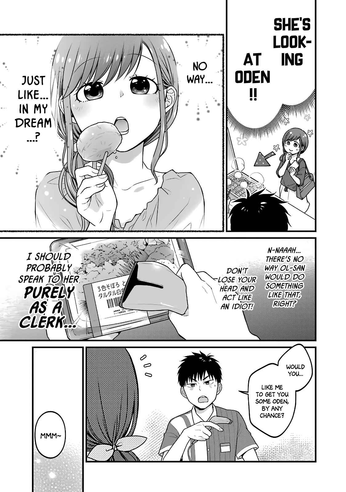 Page 10 Chapter 50 Combini de Kimi to no 5-funkan.
