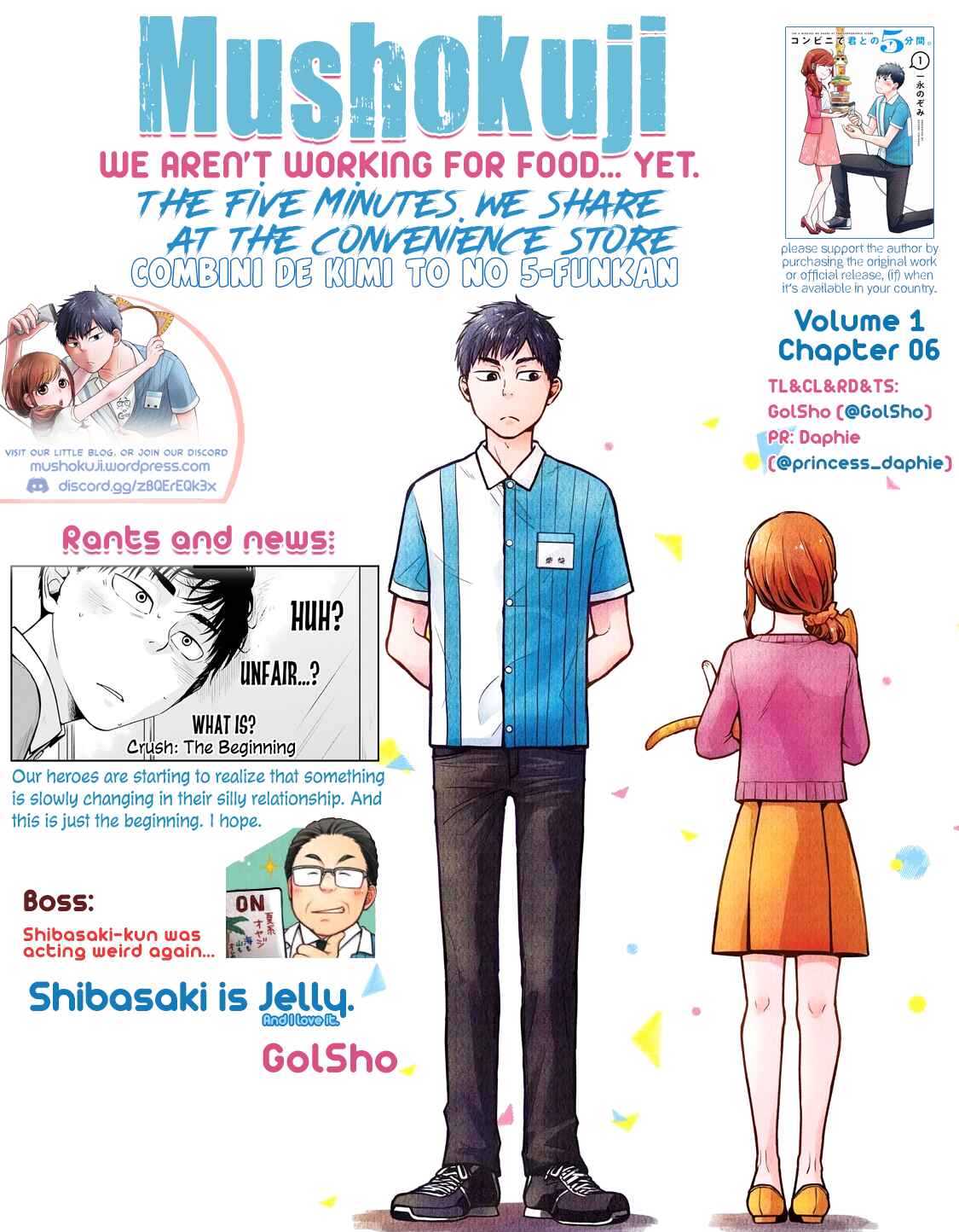 Page 9 Chapter 6 Combini de Kimi to no 5-funkan.