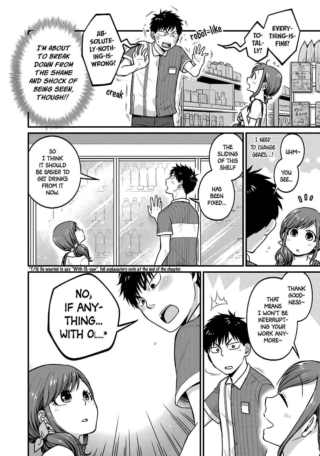 Page 4 Chapter 30 Combini de Kimi to no 5-funkan.