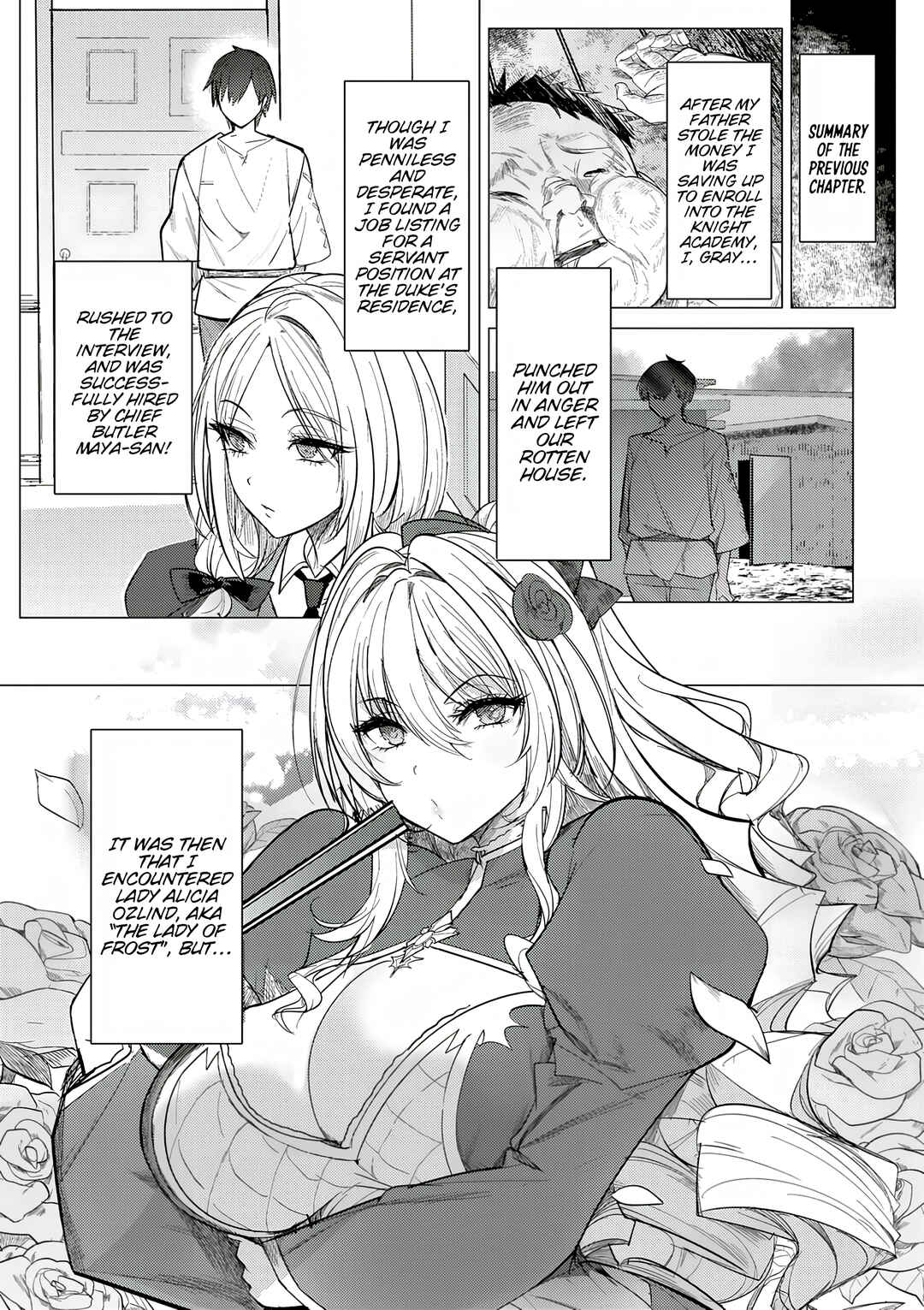 Page 1 Chapter 2 Hyouketsu Reijou-sama wo Follow Shitara, Mechamecha Dekiai Sareteshimatta Ken