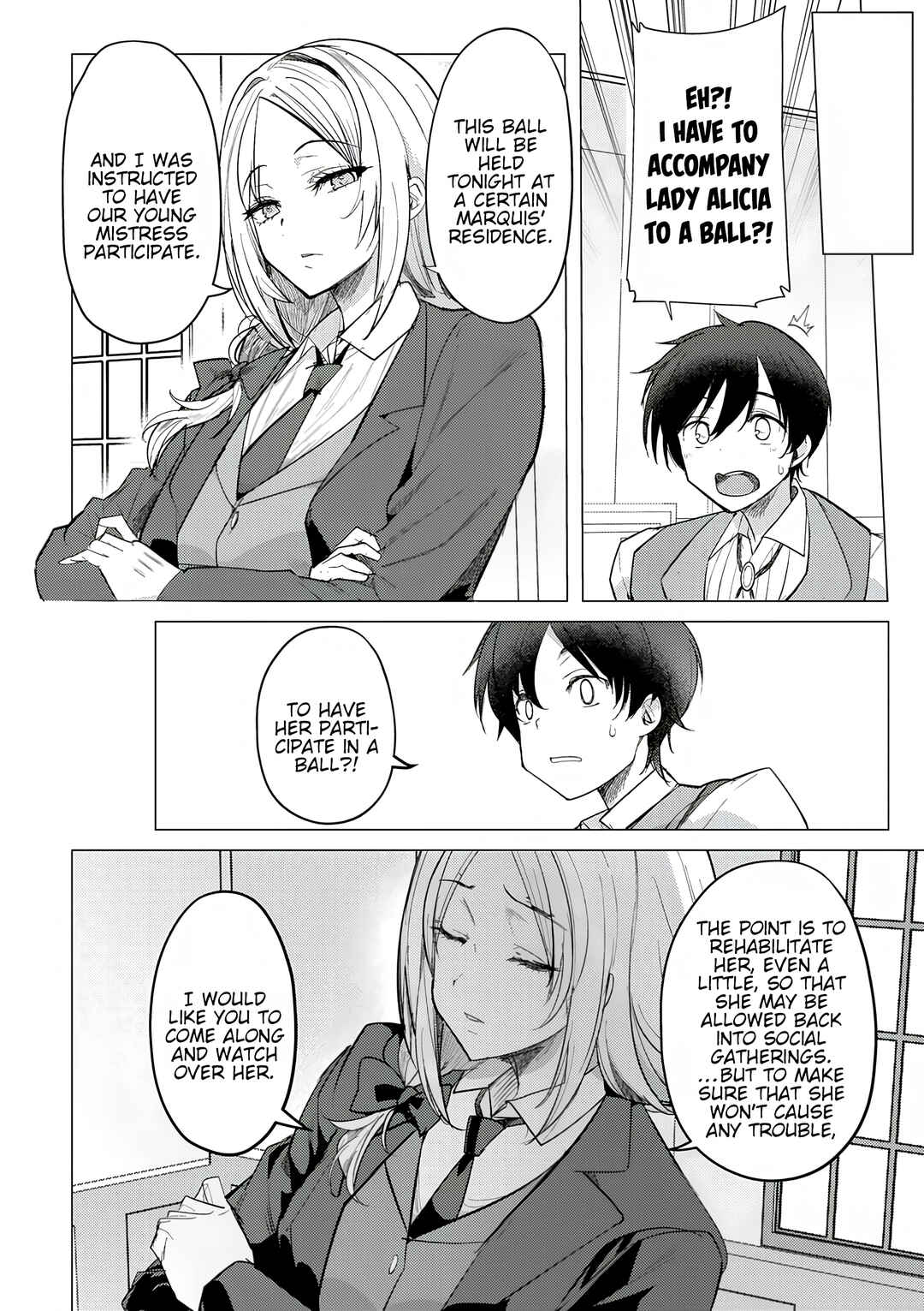 Page 2 Chapter 2 Hyouketsu Reijou-sama wo Follow Shitara, Mechamecha Dekiai Sareteshimatta Ken