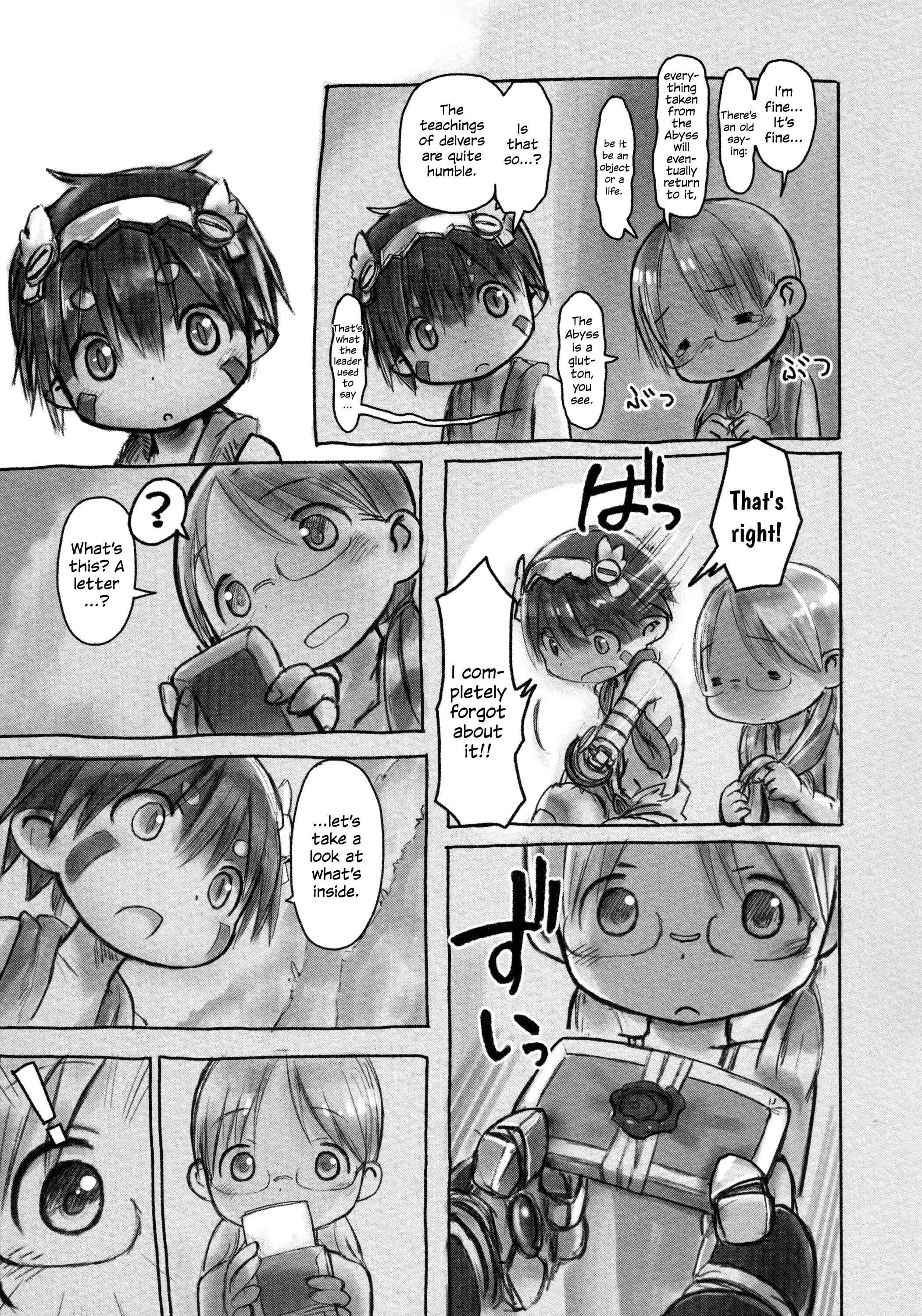 Page 1 Chapter 9.2 Made in Abyss
