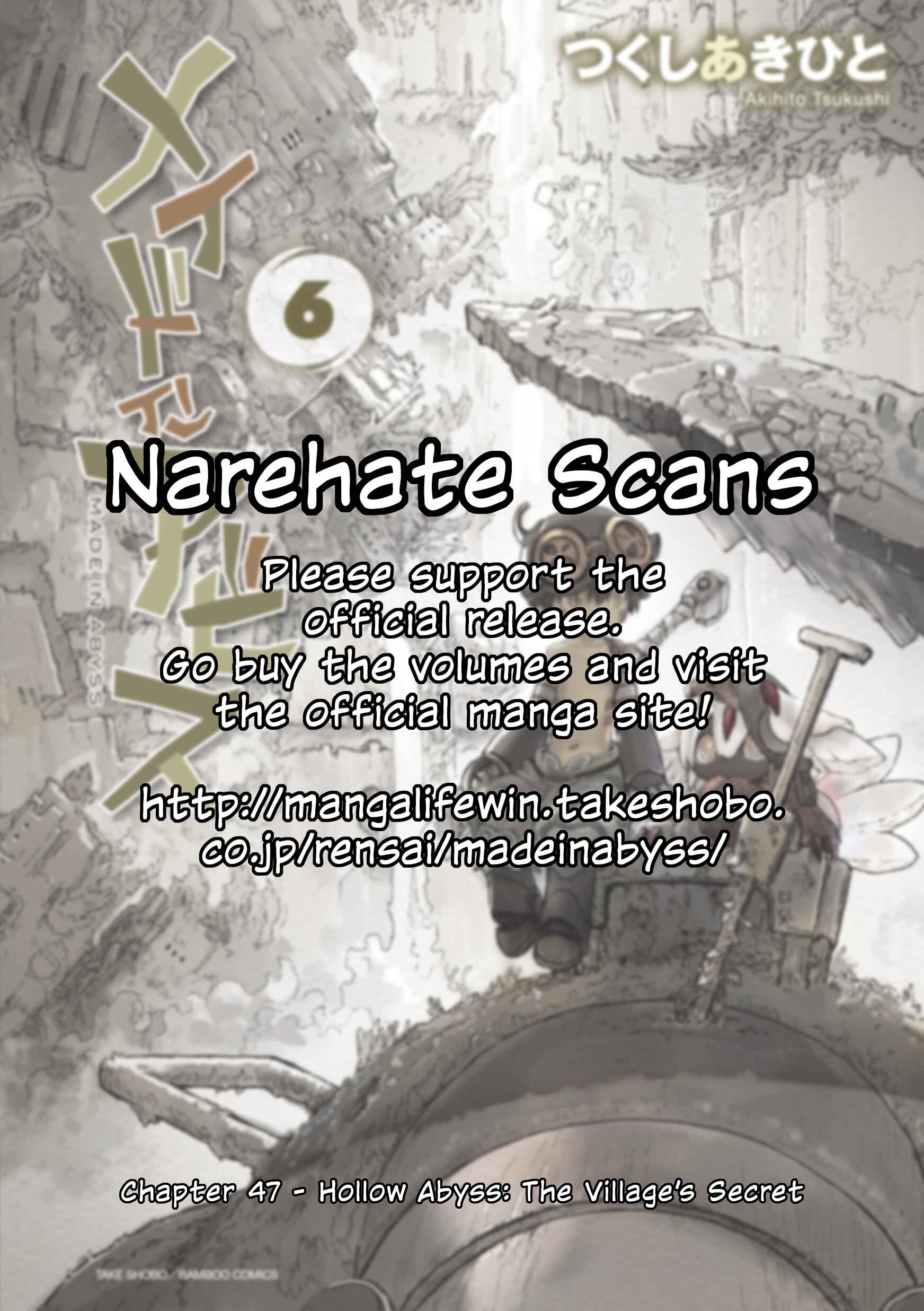 Page 1 Chapter 47 Made in Abyss