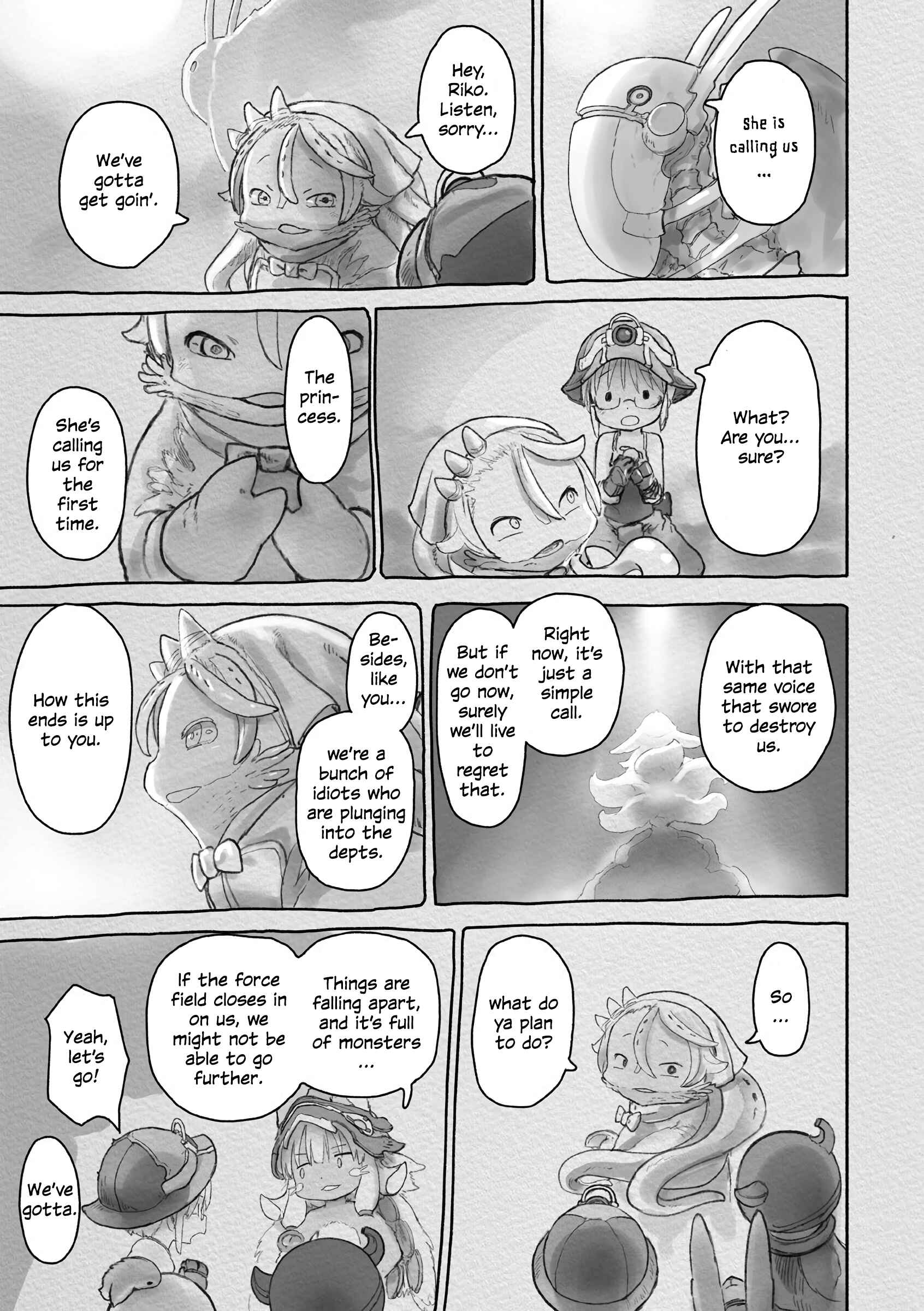 Page 22 Chapter 58 Made in Abyss