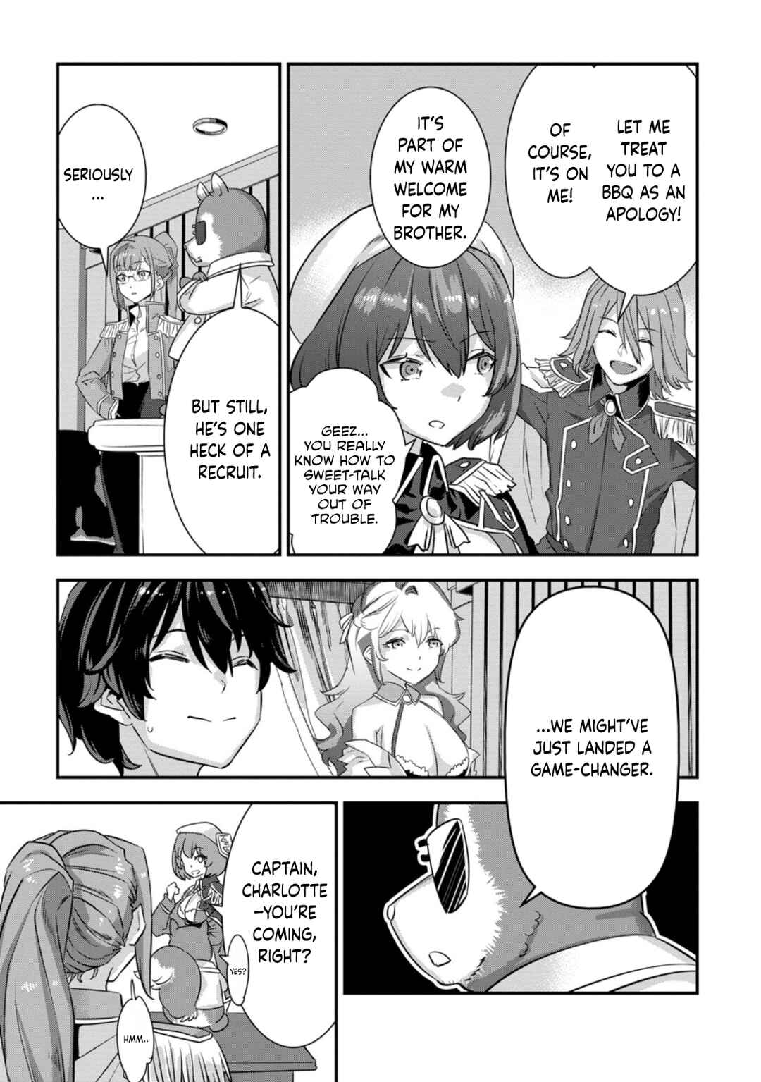 Page 8 Chapter 2.4 S-kyuu Party kara Tsuihou Sareta Karyuudo, Jitsuha Sekai Saikyou ~Shatei 9999 no Otoko, Teikoku no Sogekishu Toshite Musou Suru~