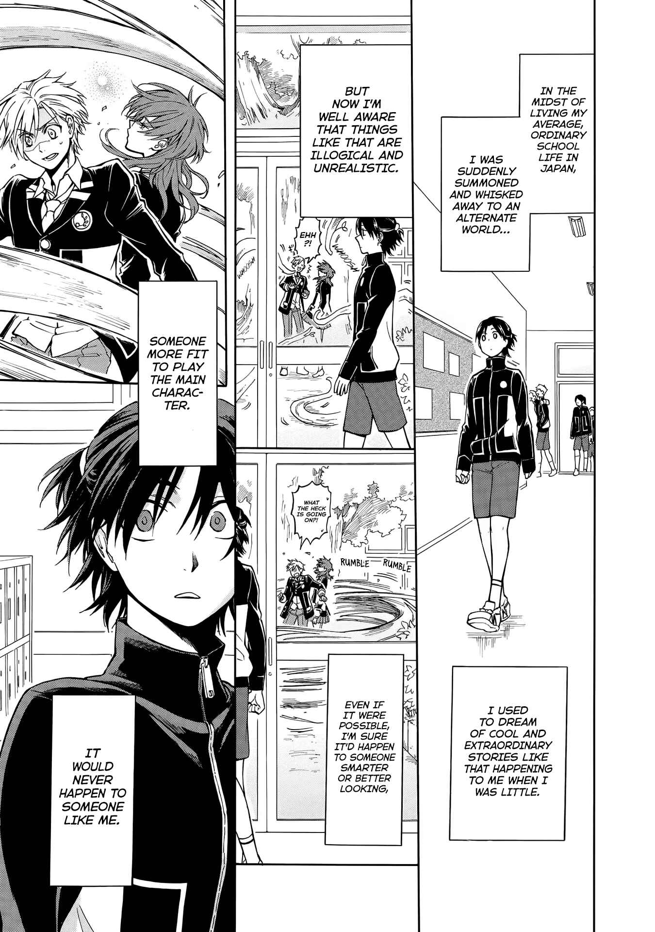 Page 3 Chapter 1 Techigai desu ga, Heroine desu.