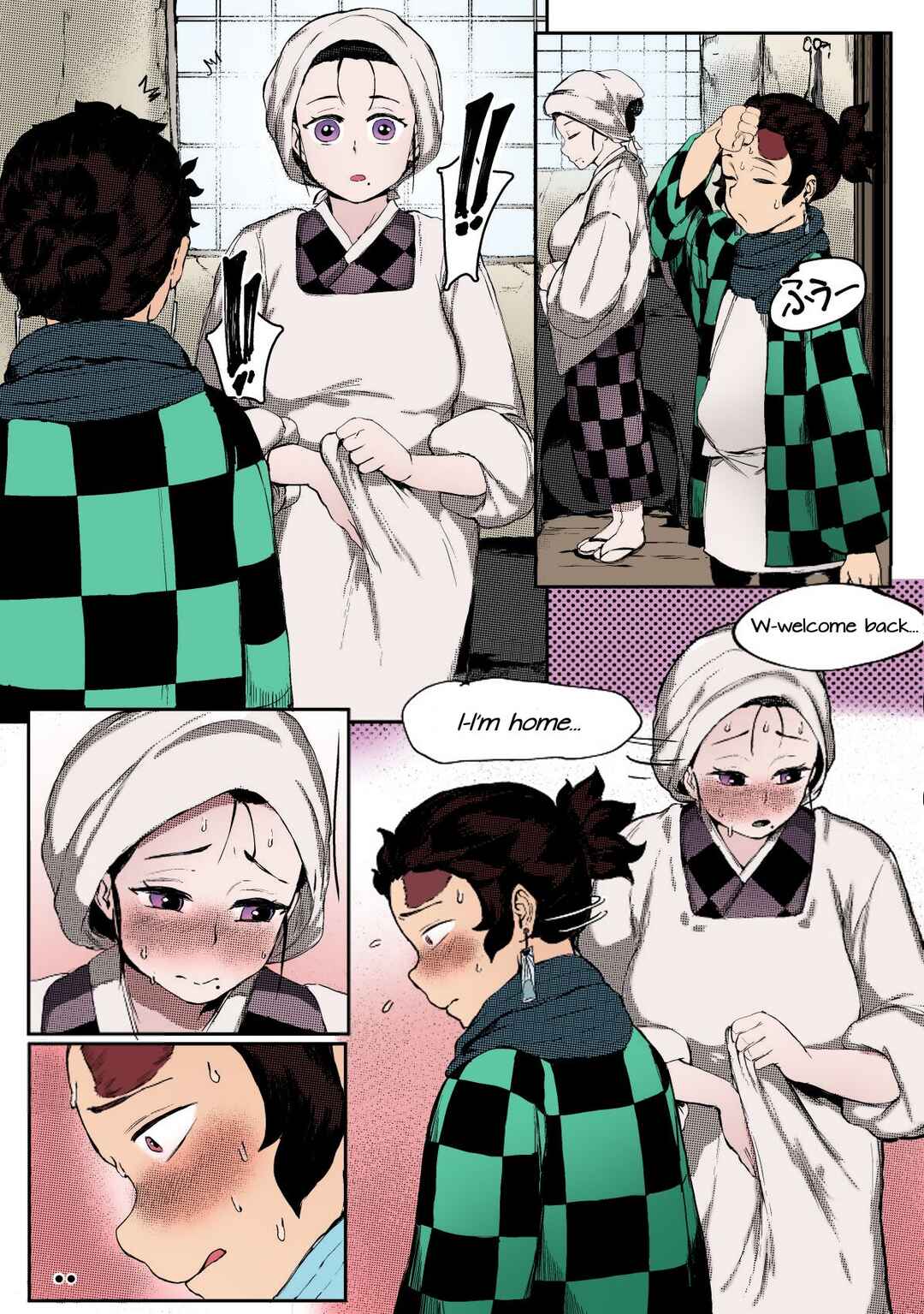 Page 3 Chapter 2 Kimetsu no Yaiba - Haha to Watashi (Doujinshi) (Fan Colored)