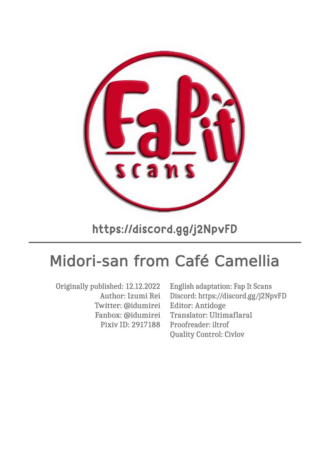 Page 29 Chapter 3 Midori-san from Café Camellia