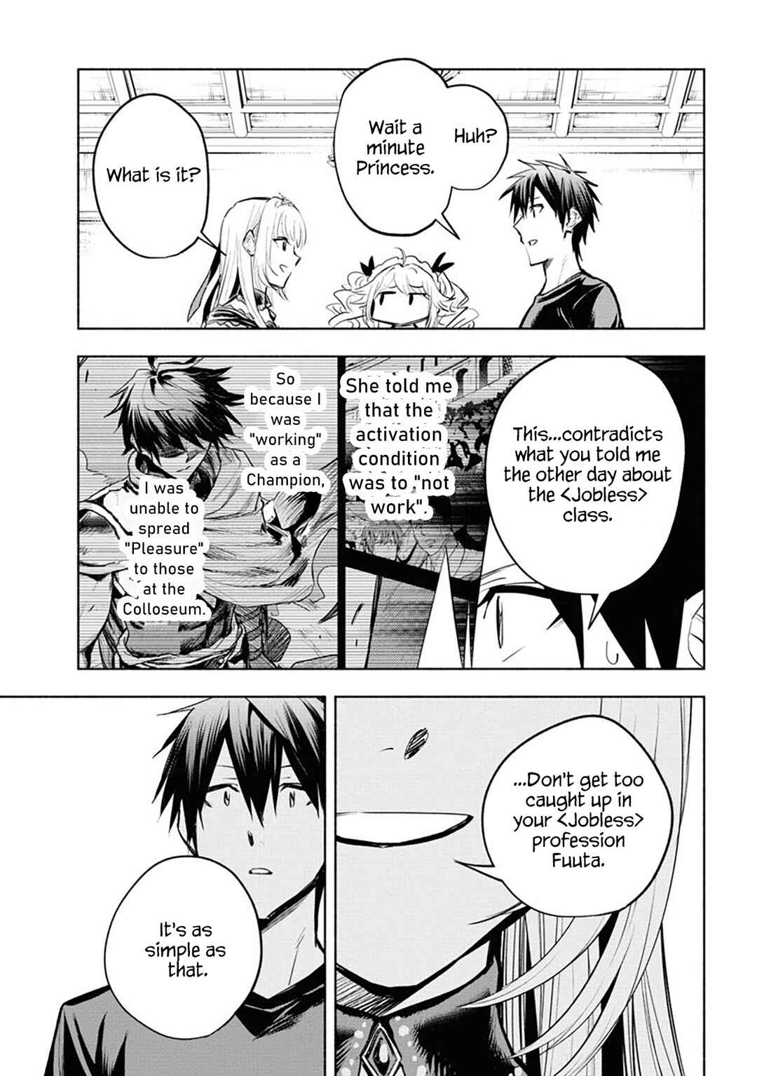 Page 22 Chapter 9 Story of a Jobless Champion and a Princess Who Together Find Their Happiness