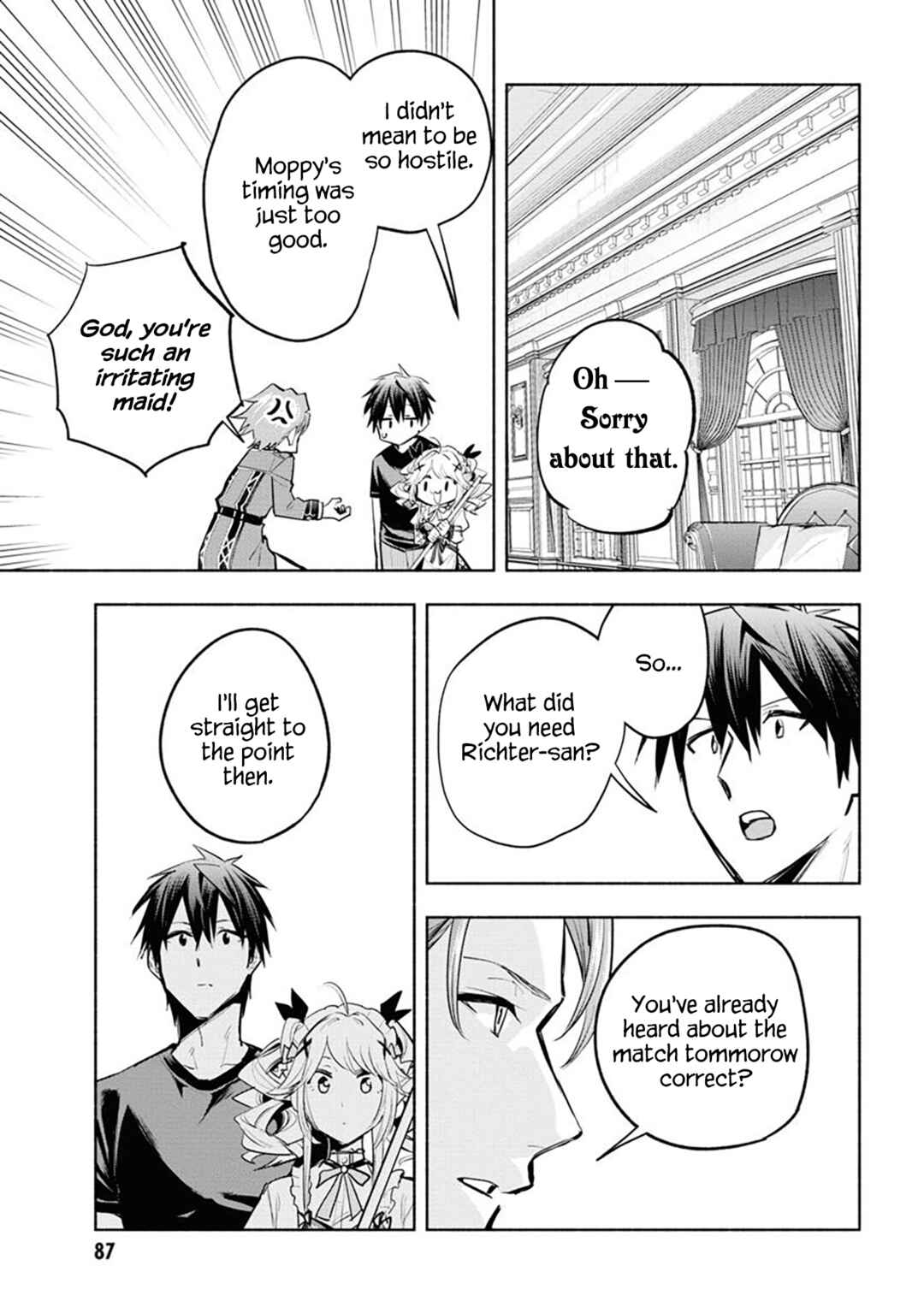Page 28 Chapter 9 Story of a Jobless Champion and a Princess Who Together Find Their Happiness